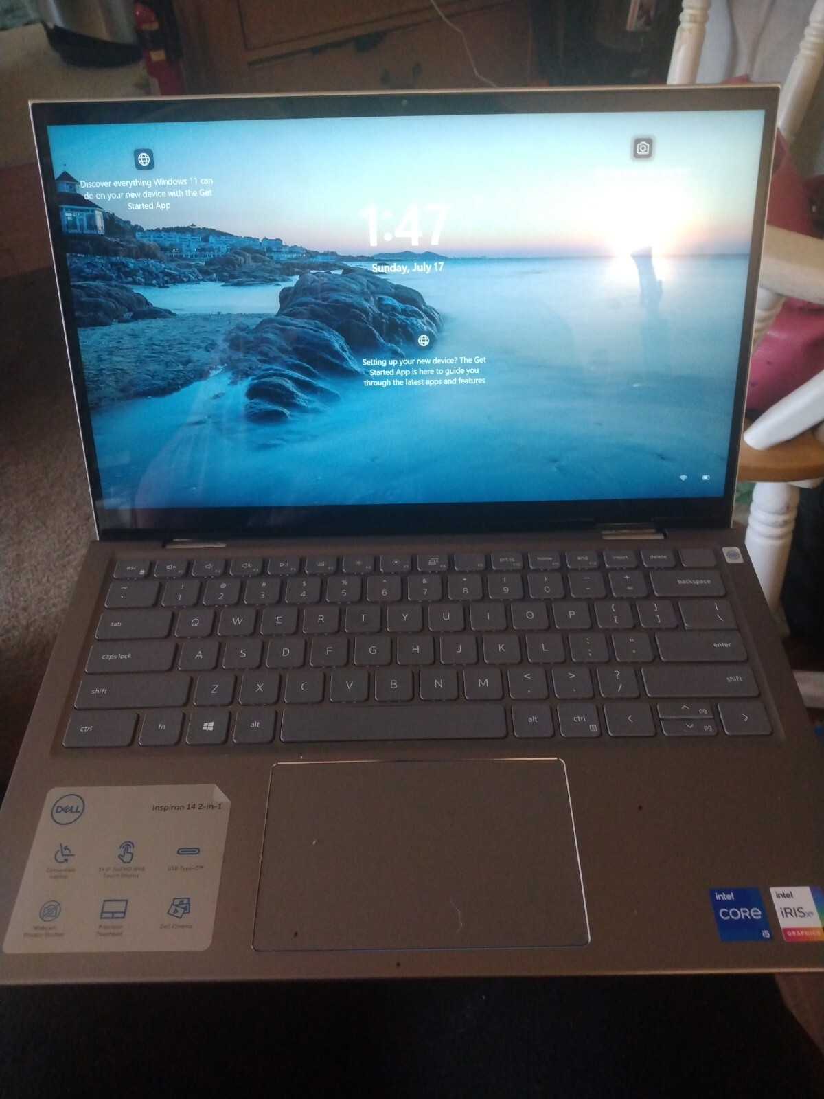 Dell Inspiron 5410 14” (512GB SSD Intel Core i5-1155G7 2.4GHz 8GB RAM)…
