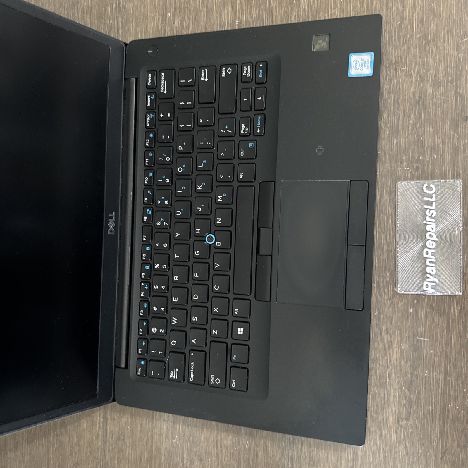 Dell Latitude Intel Core i7 8th gen vpro NO RAM NO Drive SCREEN NOT WORKING READ