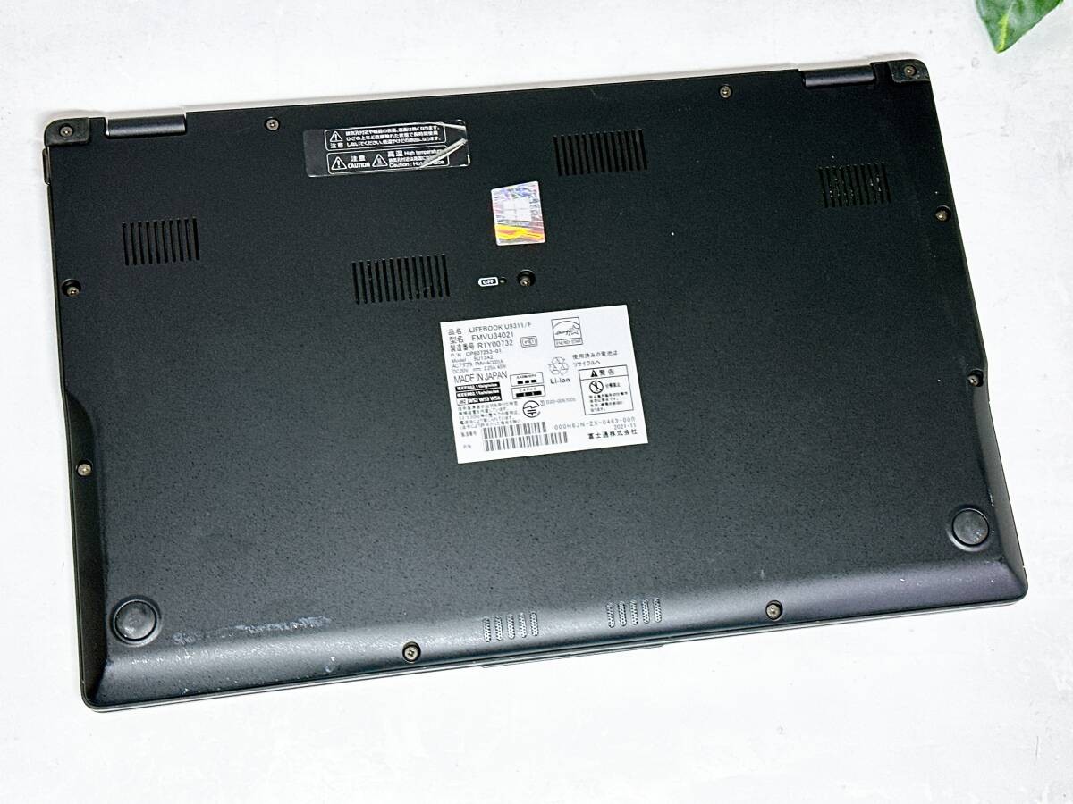 【Good Product】FUJITSU LIFEBOOK U9313/NX i5 12th Gen 4GB 128GB 13.3″ T From JAPAN