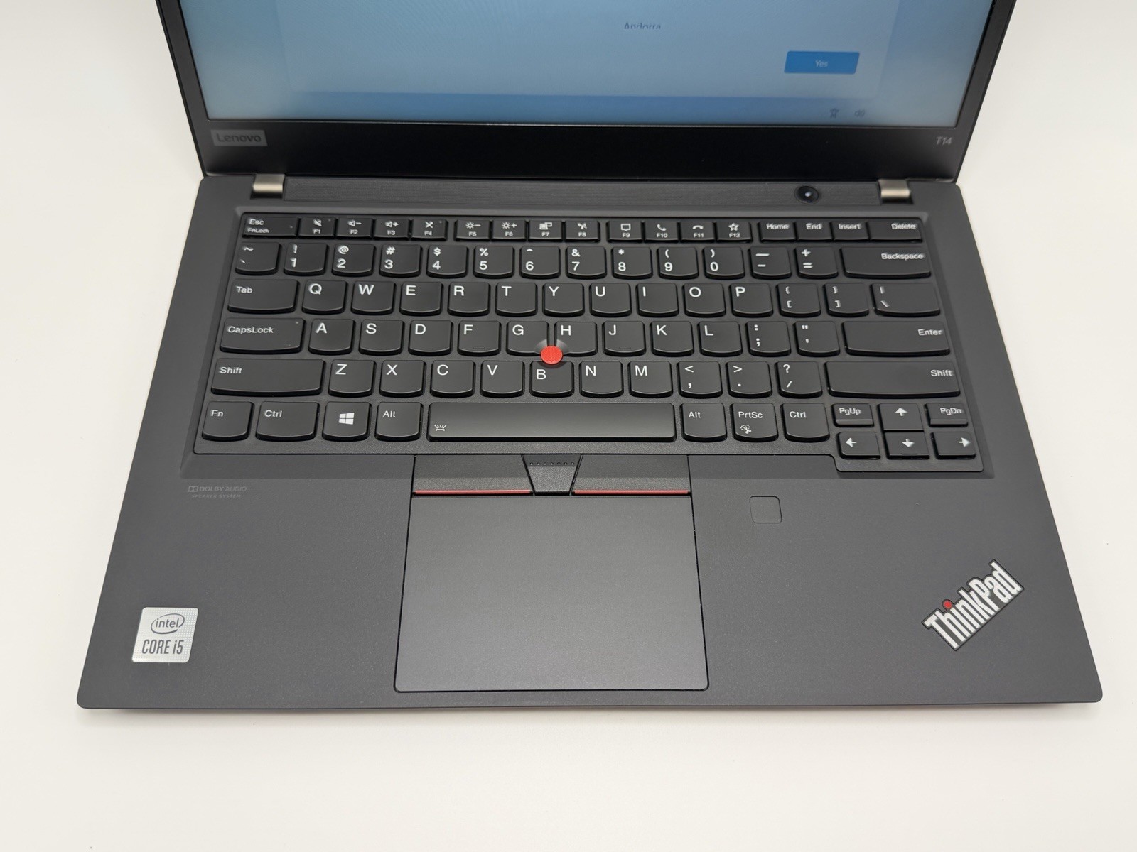 Lenovo ThinkPad T14 Gen 1 i5-10310U 8GB RAM 256GB SSD Win11 Pro FHD 90% Bat