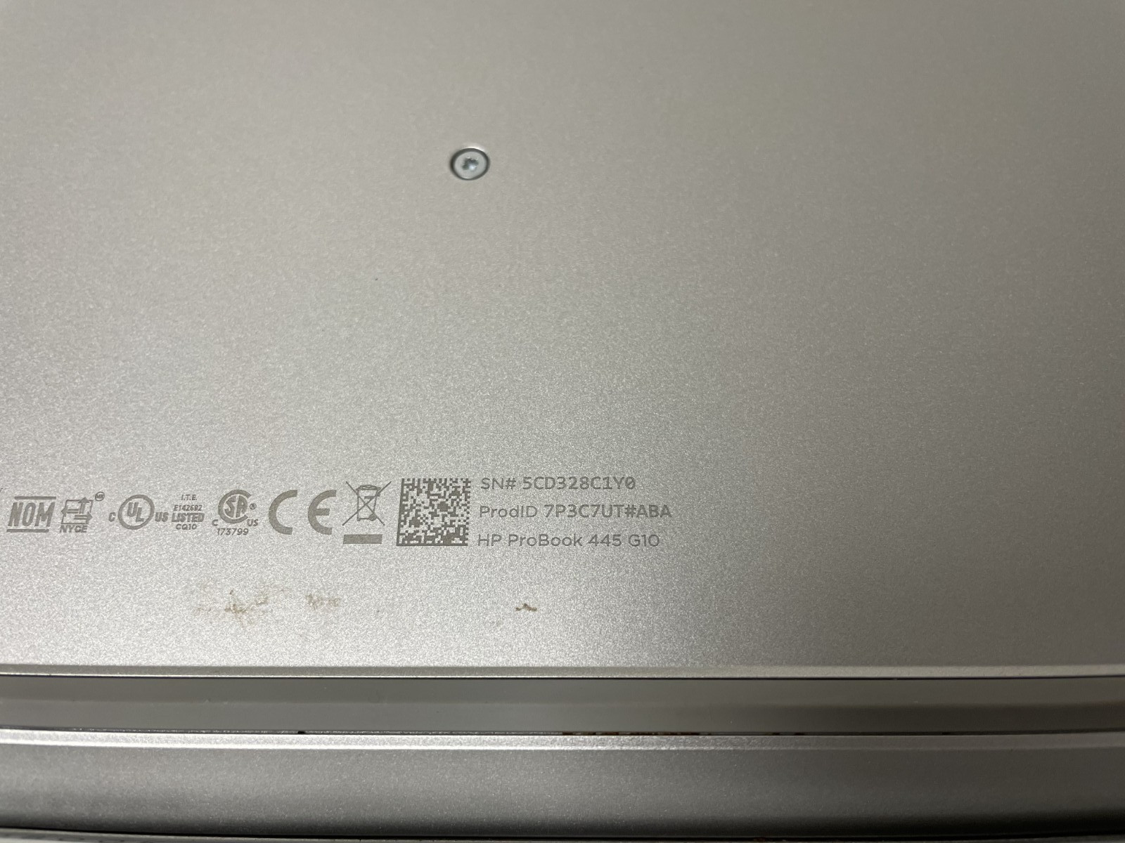 Lot of 2 HP ProBook 445 G10 14″ AMD Ryzen 5 7530U 8GB RAM NO SSD BrokenScreen