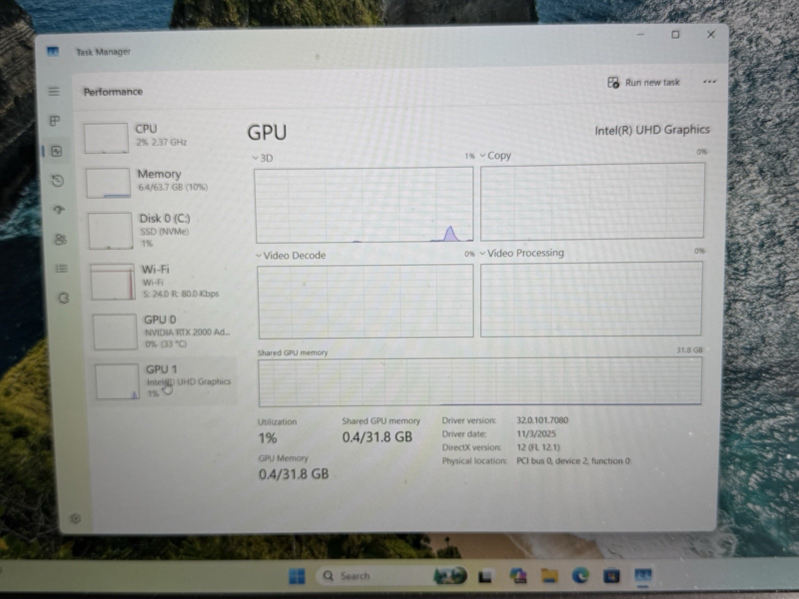 Dell Precision 7680 16″ i7-13850HX 64GB Ram 1TB SSD RTX 2000 Ada