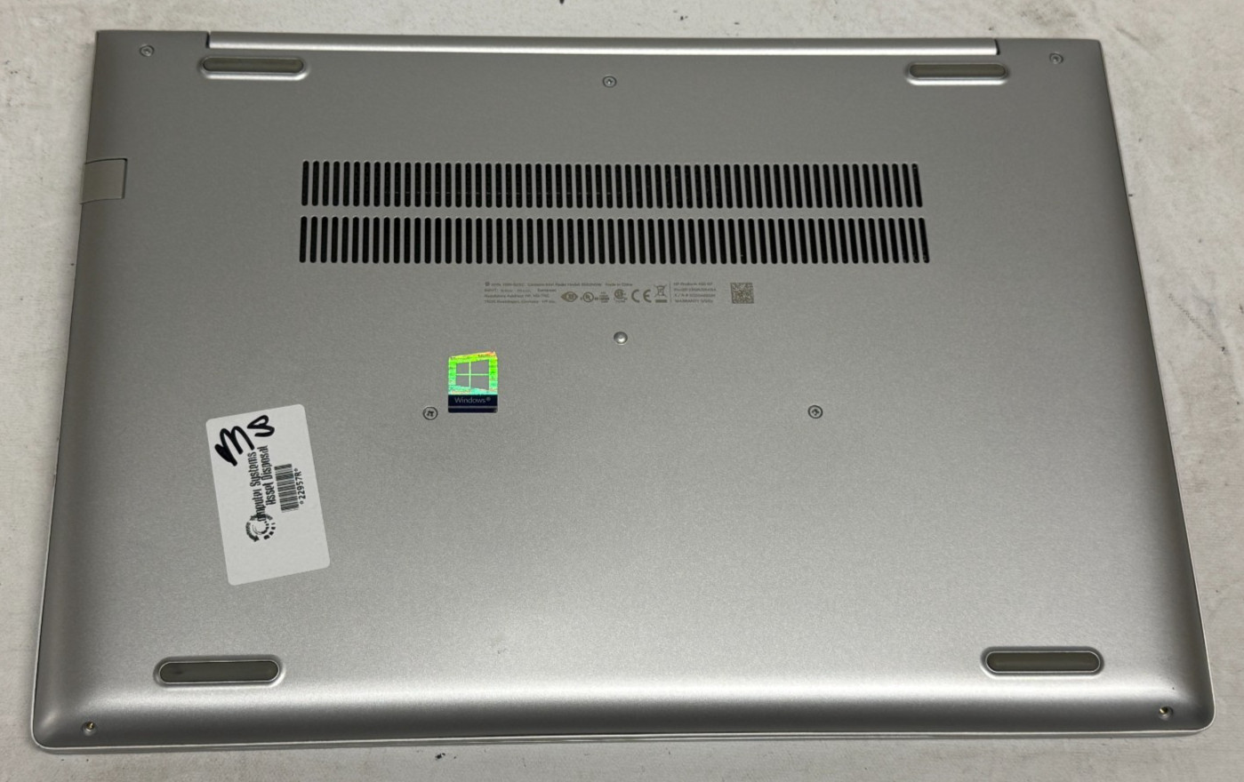 HP ProBook 450 G7 15.6″ (i5-10310u 1.70GHz – 8GB RAM – 256GB SSD – Win11Home)
