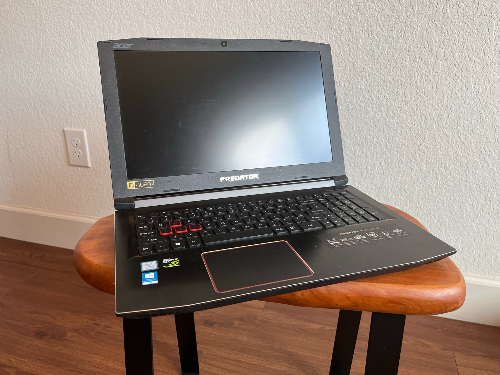 15″ Gaming Laptop, Acer Predator Helios 300, intel i7, Nvidia 1060 GTX, 16Gb Ram