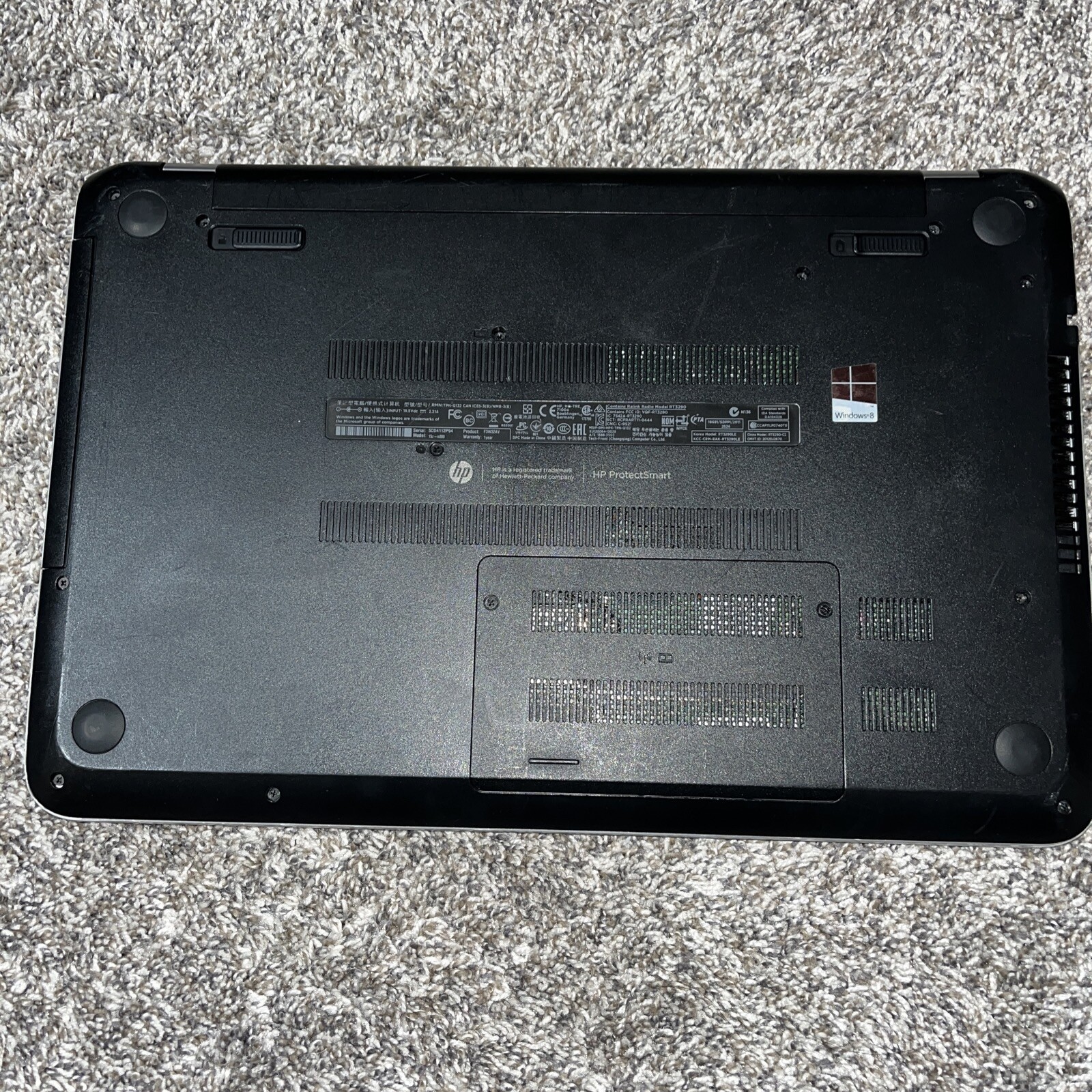 hp pavilion 15 laptop AMD A4 1.5GHz 4GB 750GB Windows 10 Home Needs Battery