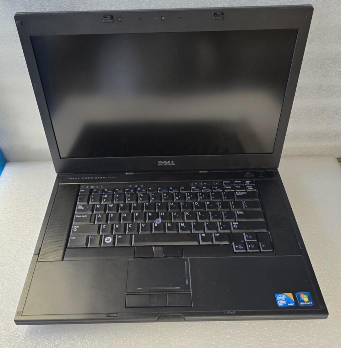 Dell Precision M4500 15″ Laptop Intel i5 8GB 320GB W10 FX880M
