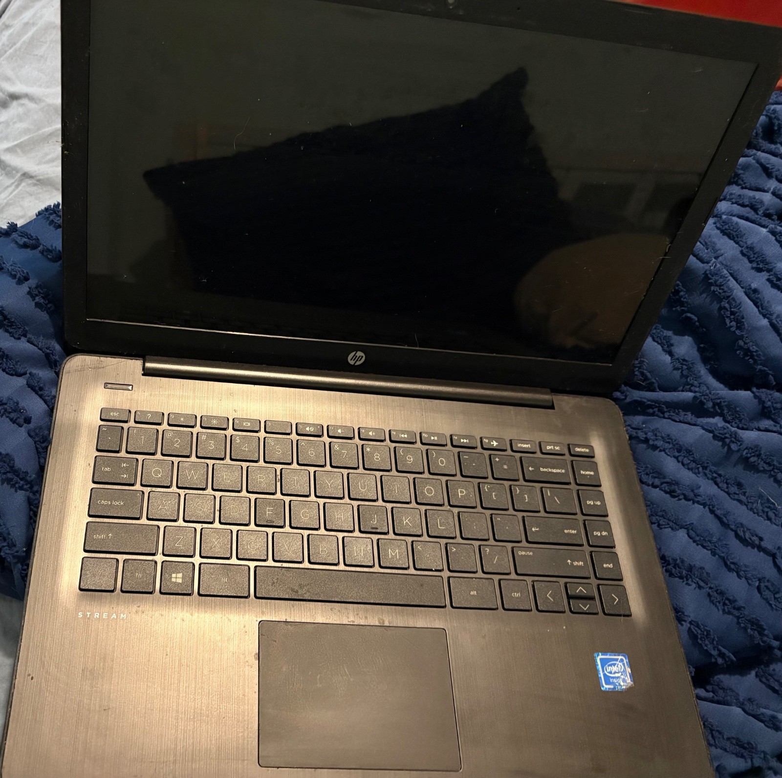 HP Stream 14-cb012wm Laptop Intel Celeron N3060 1.6GHz 4GB RAM 32GB SSD Read PH9