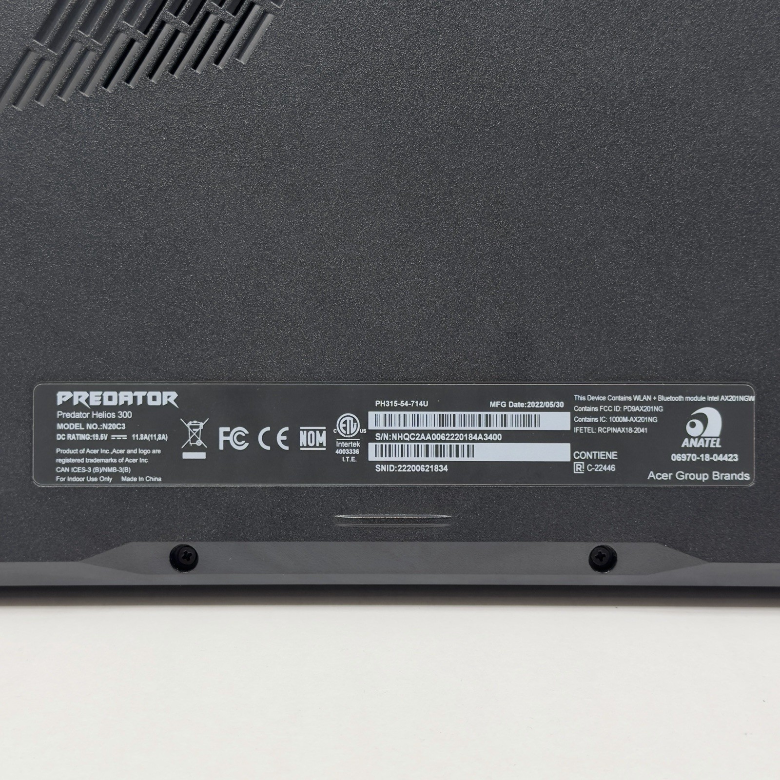 Acer Predator Helios 300 Gaming Laptop | RTX 3060 | Intel i7 11th | FHD 144Hz
