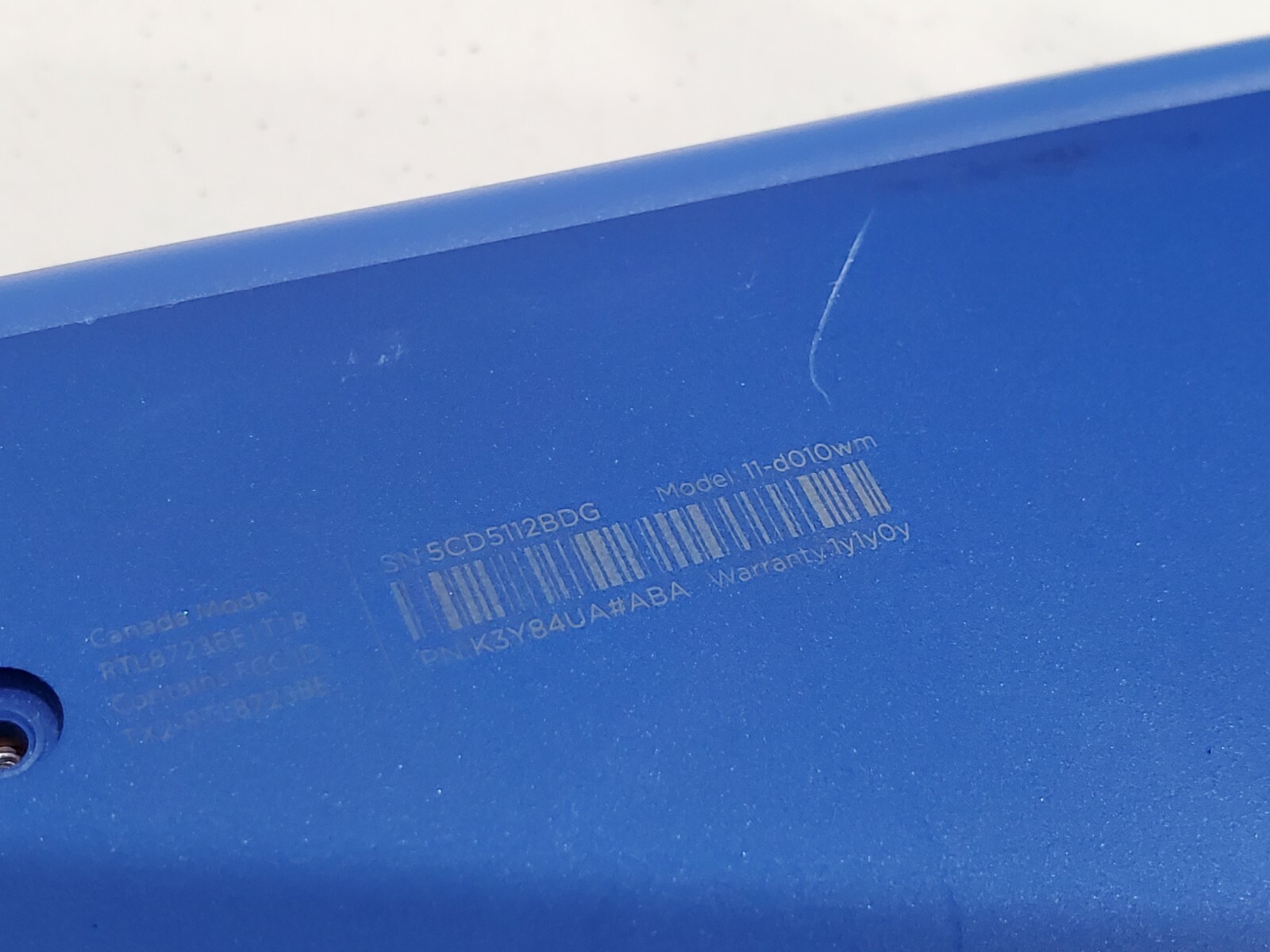 HP Stream 11-d010wm 11.6″ Laptop Intel Celeron-N2840 1.8GB 28GB READ