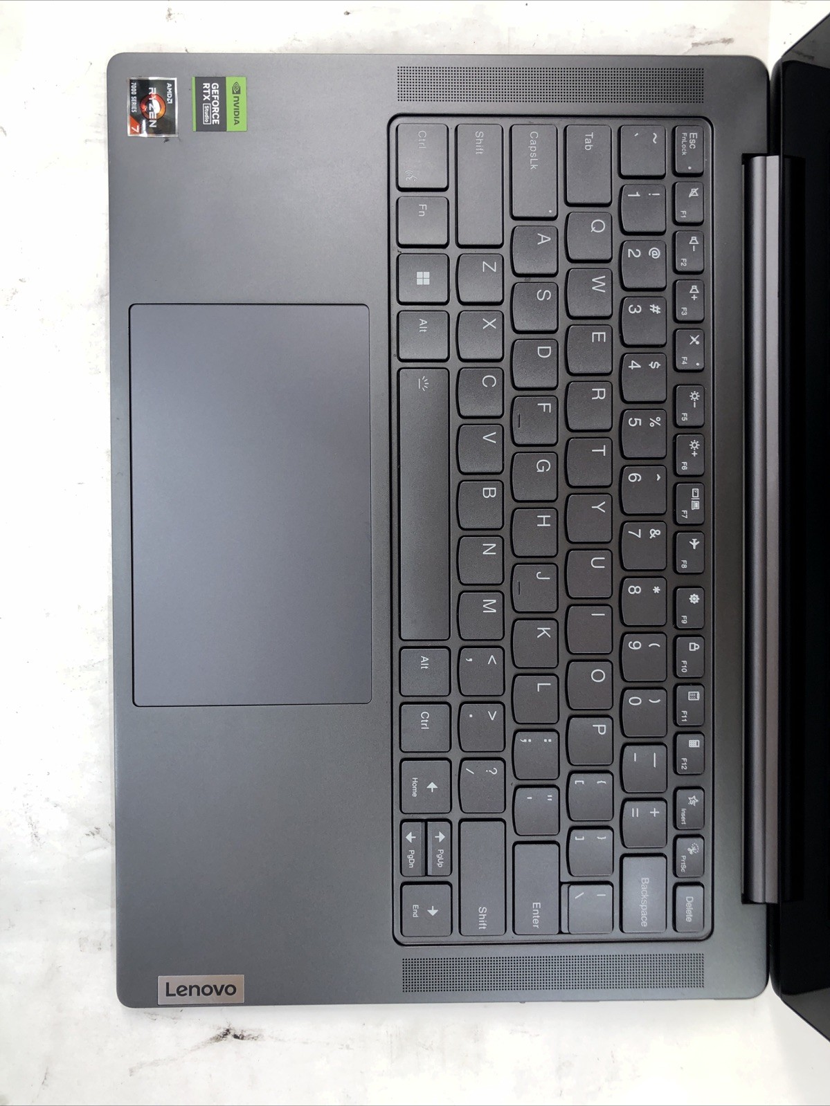 Lenovo Slim Pro 7, AMD Ryzen 7735HS, RTX 3050, 16GB RAM, NO SSD/OS, FOR PARTS