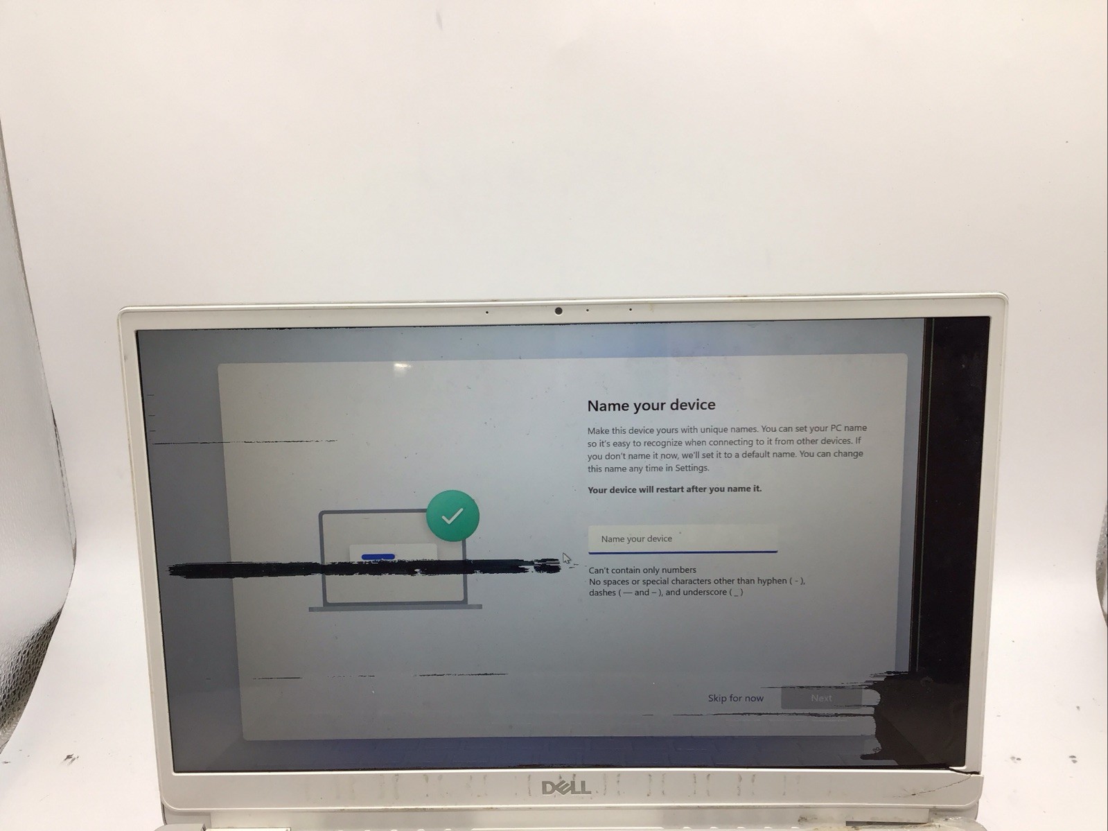 Dell Inspiron 5391 13.3″ Laptop 8GB RAM 256GB SSD Windows 11 Pro Used READ