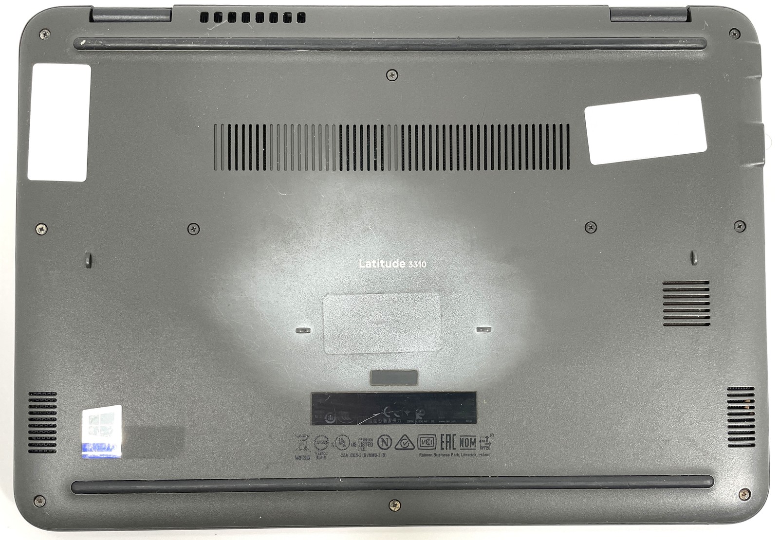 Dell Latitude 3310 Laptop i3-8145U 128GB SSD 8GB RAM – NO OS – Discolored