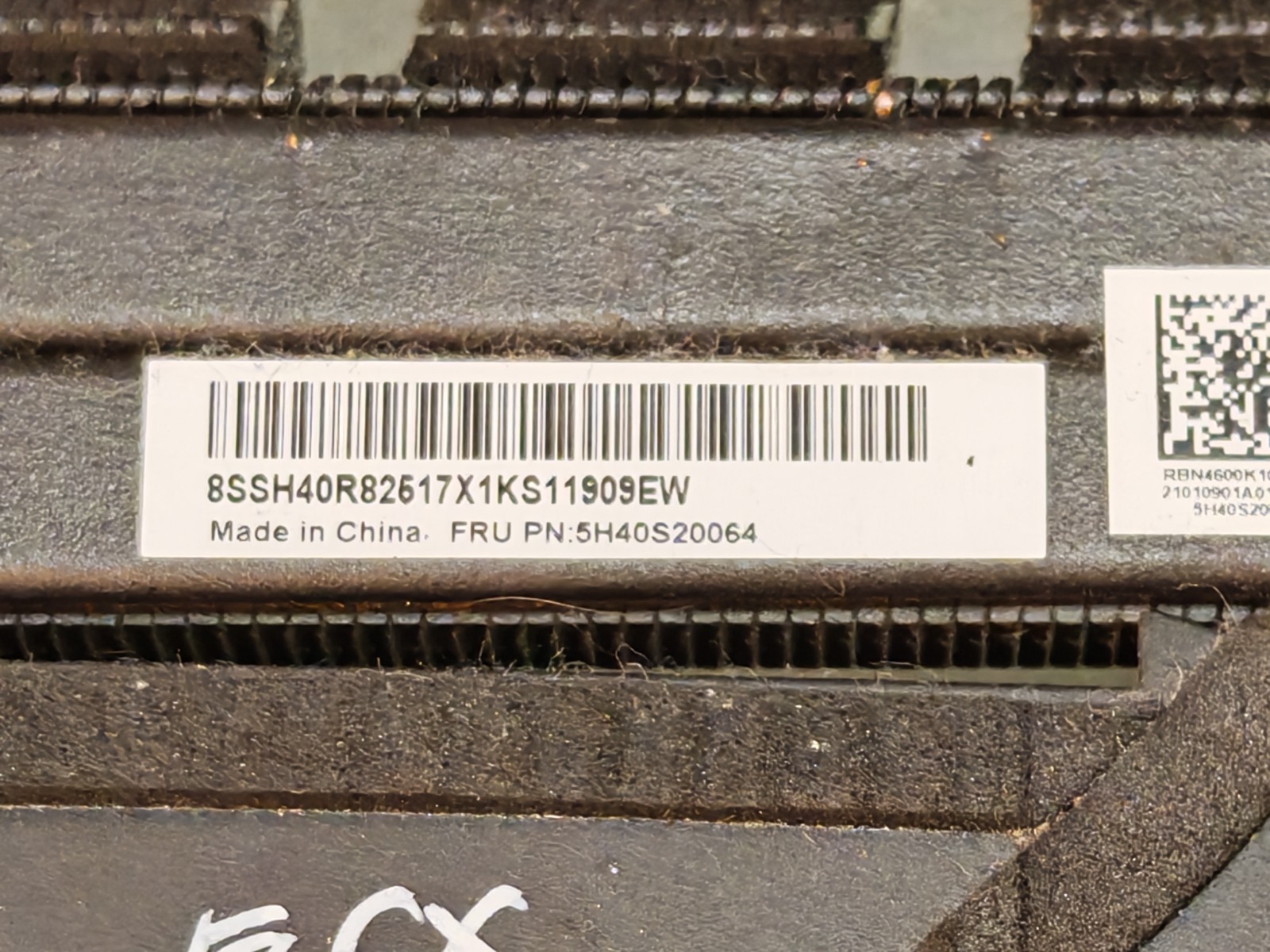 LENOVO FLEX 5 5-14ARE05 5-14ITL05 HEATSINK FAN 5H40S20064