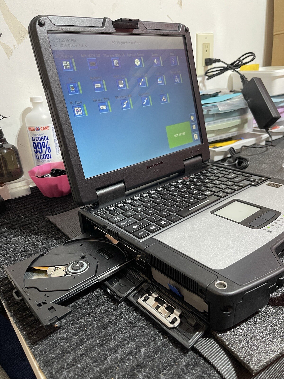 5th Gen Panasonic Toughbook CF-31,1TB,16GB,MK5, DVD,4G,GPS Like New Windows 11