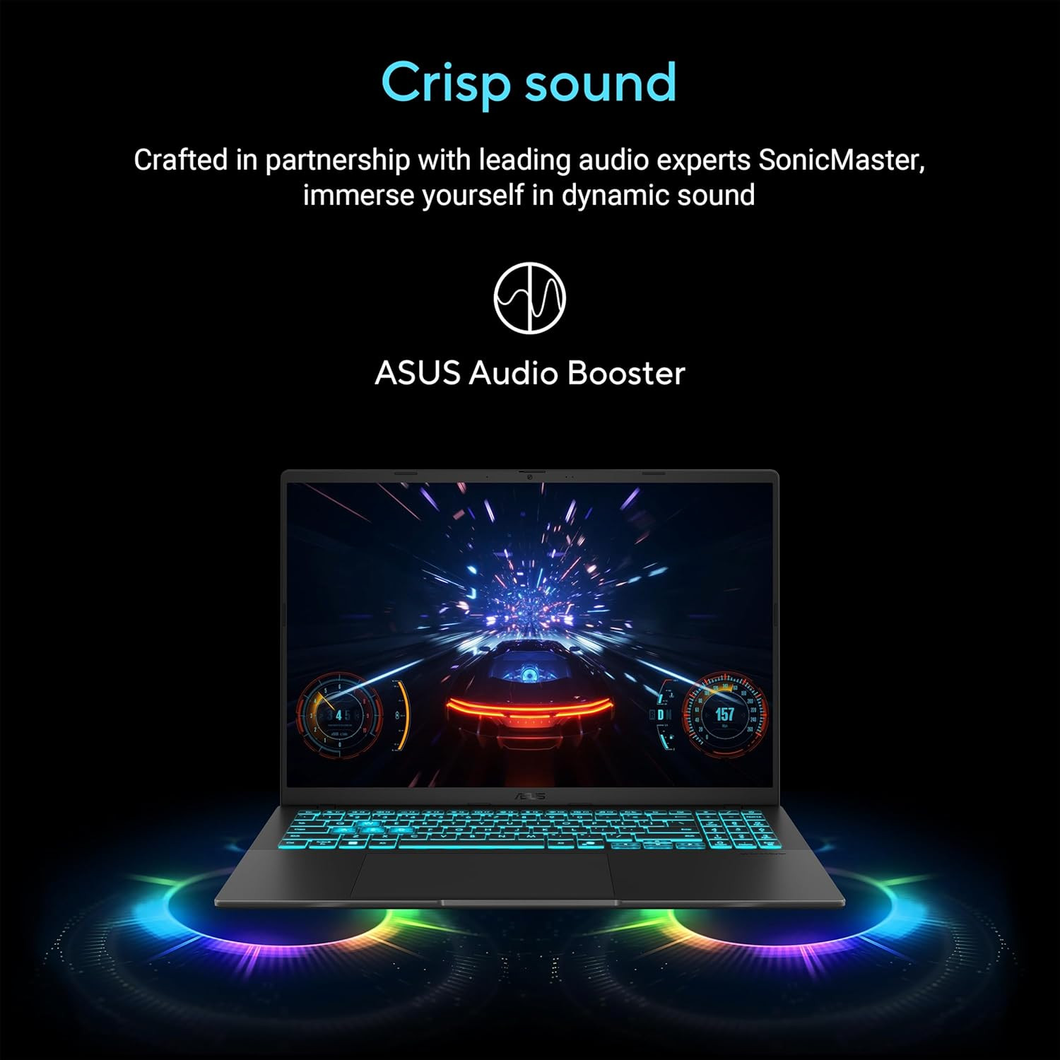 V16 Gaming Laptop, 16” WUXGA 144Hz Display, Intel Core 7 Processor 240H, NVIDIA