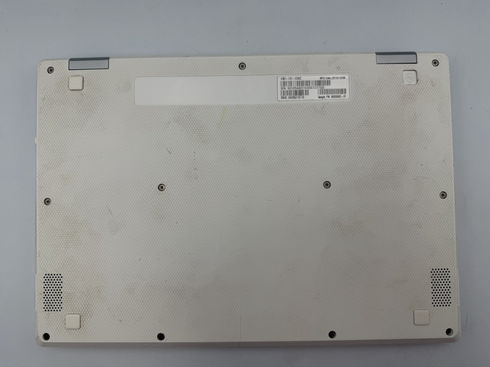 Acer Chromebook 11 CB3-131 Intel Chromebook Laptop 11.6” Chrome OS White