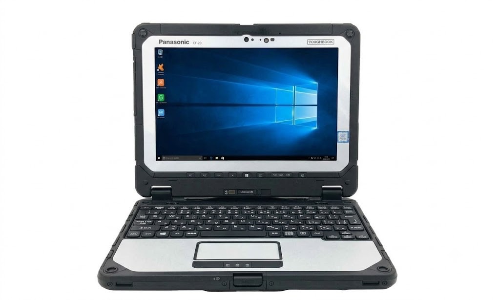 5 X Panasonic ToughBook CF-20 m5-6Y57 VPRO@1.10GHZ 8GB RAM 128GB M.2, Wind 11 P