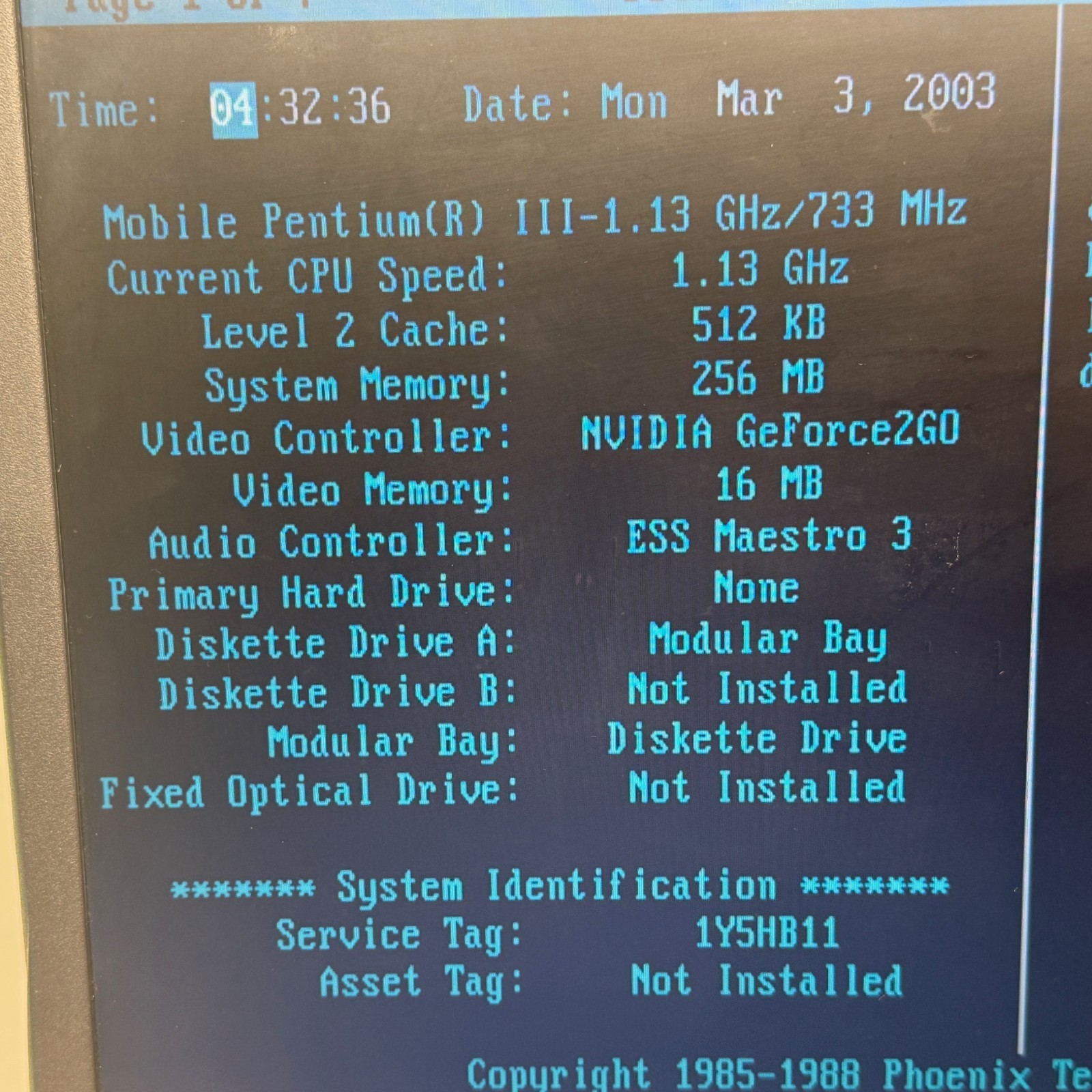 Dell Latitude C810 PP01X Laptop – NO HARD DRIVE / SOLD AS-IS FOR PARTS OR REPAIR