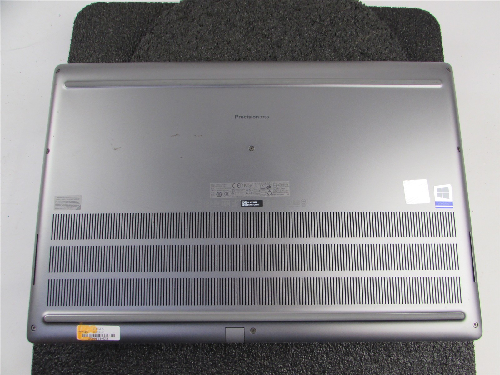 DELL PRECISION 7750 FHD CORE I7-10850H 1TB 32GB RAM RTX 4000 WIN 11 PRO NO BATT