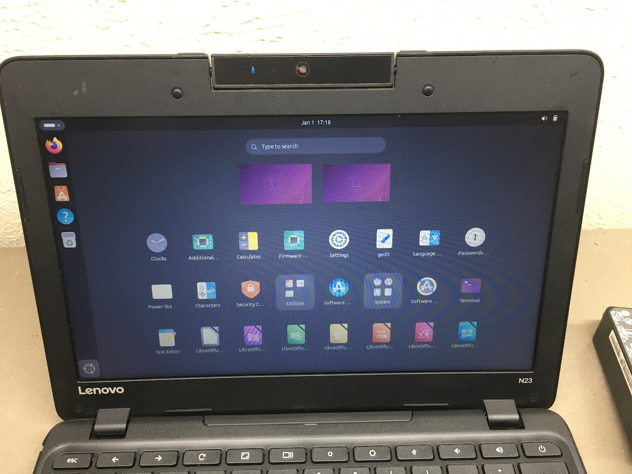 Lenovo N23 Laptop 11″ Intel Celeron 1.60GHz N3060 16GB – 4GB RAM Ubuntu 25 Linux