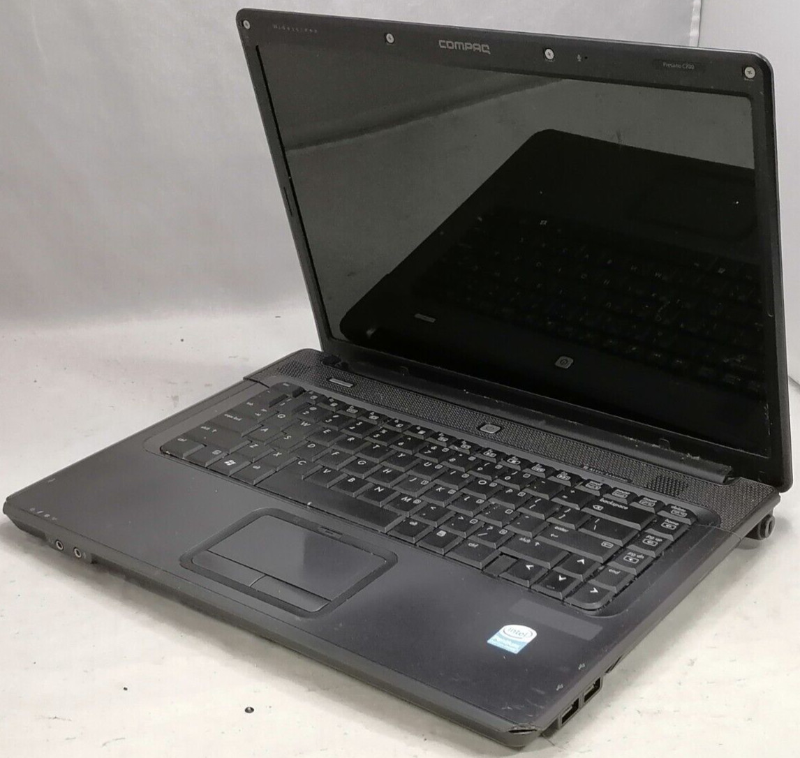 FOR PARTS HP 15.4″ Compaq Presario C700 (Pentium T2310/1.46 GHz/NO RAM/NO HDD)