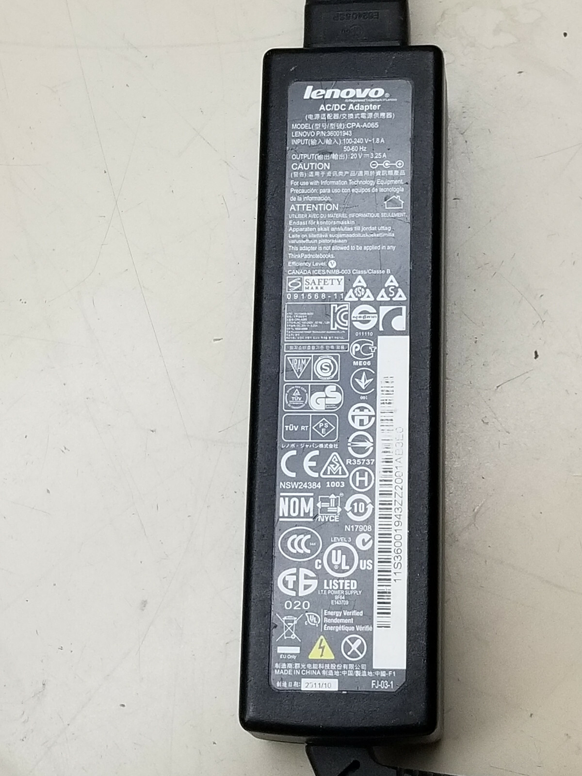 918 LENOVO V570 i5-2430M 2.40GHz 6GBRAM DDR3 NO HDD READ hp dell xp windows