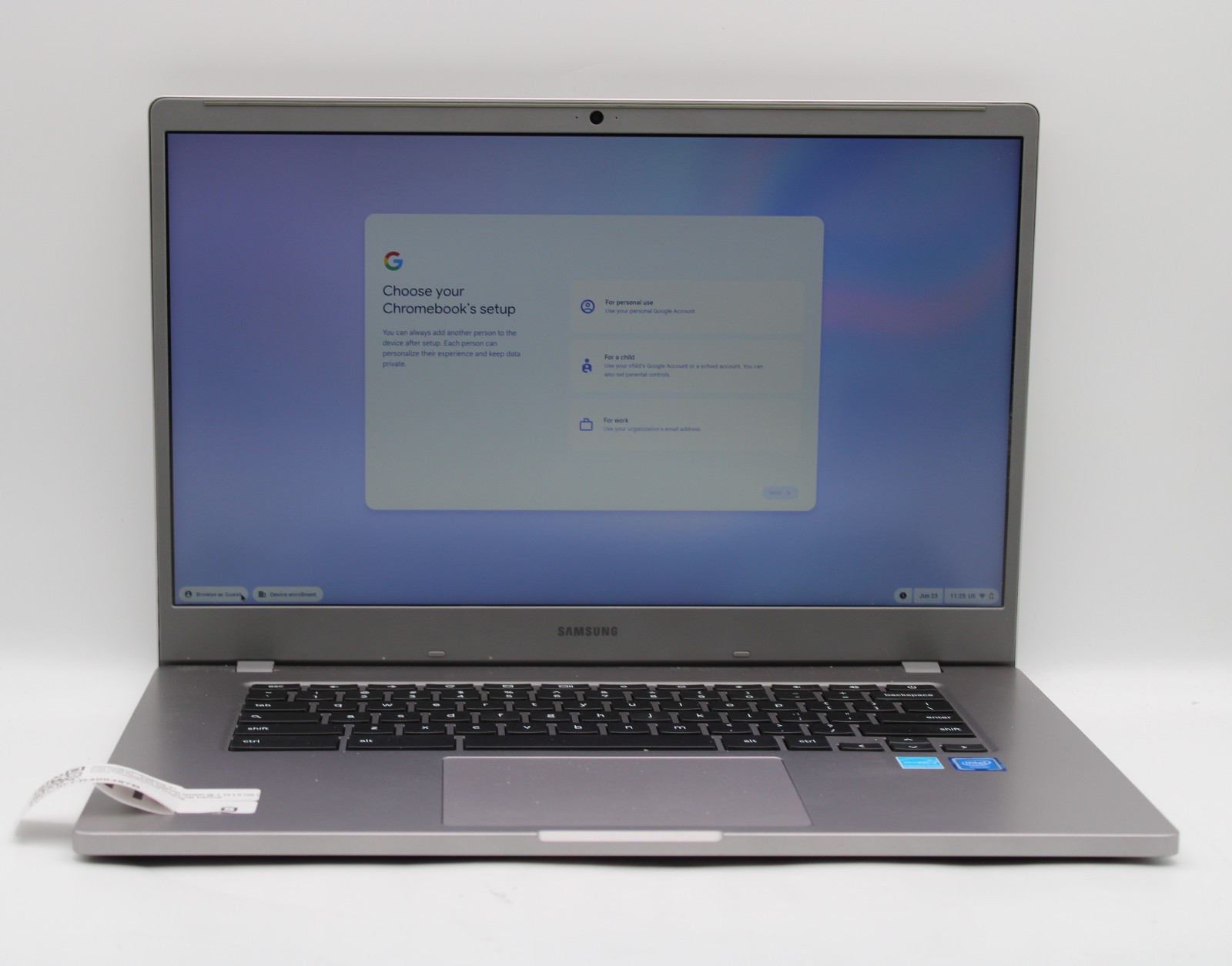 Samsung Chromebook 4+ Celeron N4000 @ 1.1 GHz 4GB RAM 32GB SSD Chrome OS