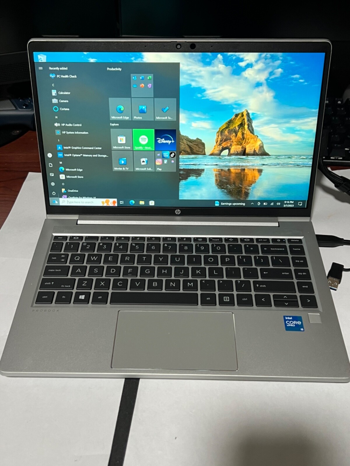 HP ProBook 640 G8 14.0in touchscreen Intel i5-1145G7 2.60GHz + SideTrak 12.5