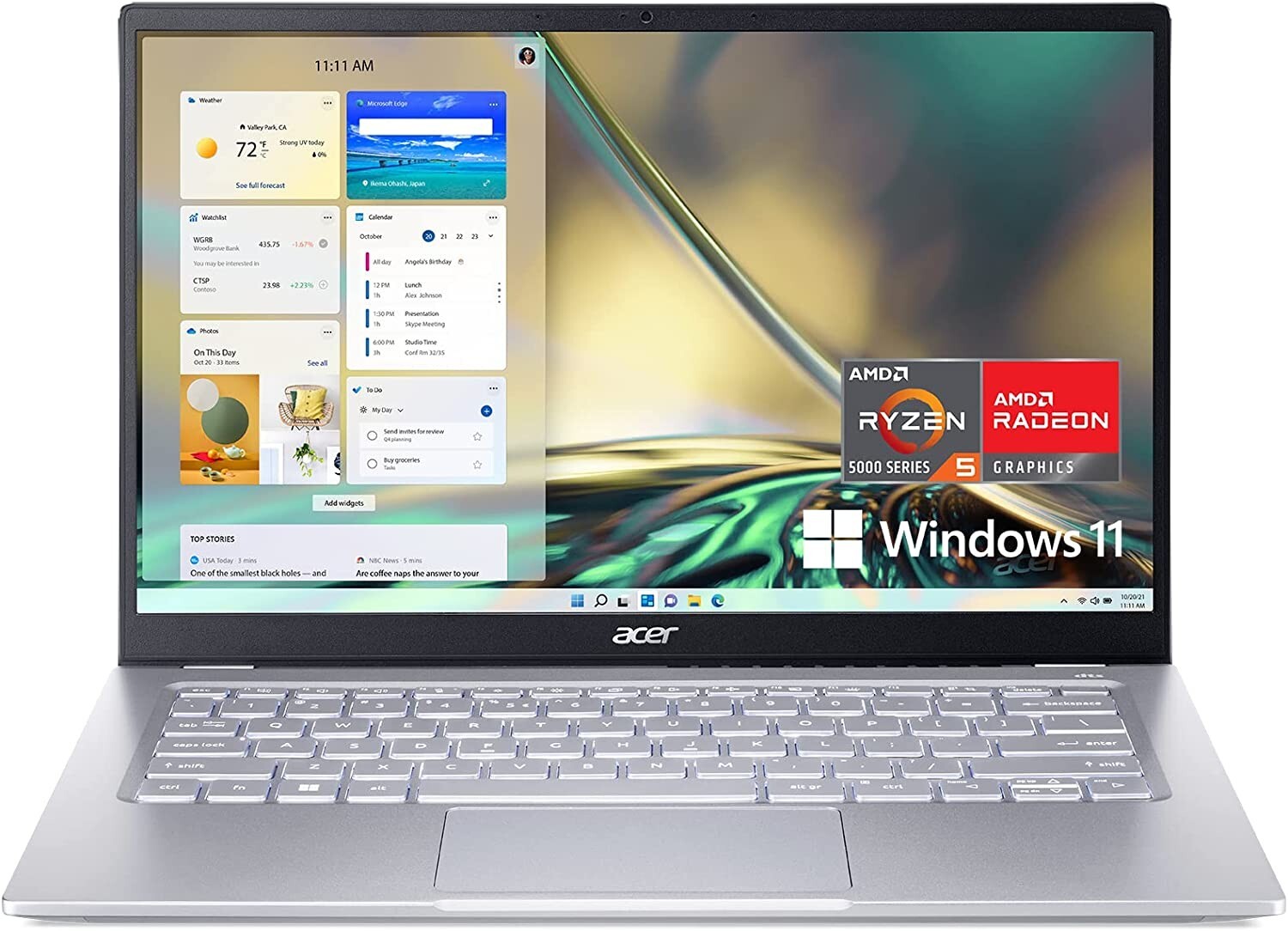 Acer Swift 3 SF314-44-R3ZM Laptop 14″ HD IPS Ryzen 5 16GB RAM 512GB SSD NEW