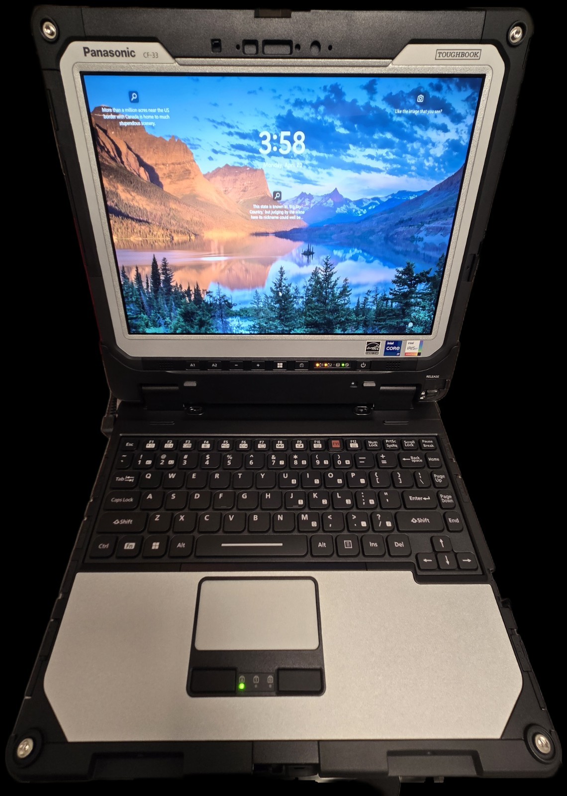 Panasonic Toughbook CF-33 12in Laptop i7-1370P 32GB 1TB SSD Win 11 Touch