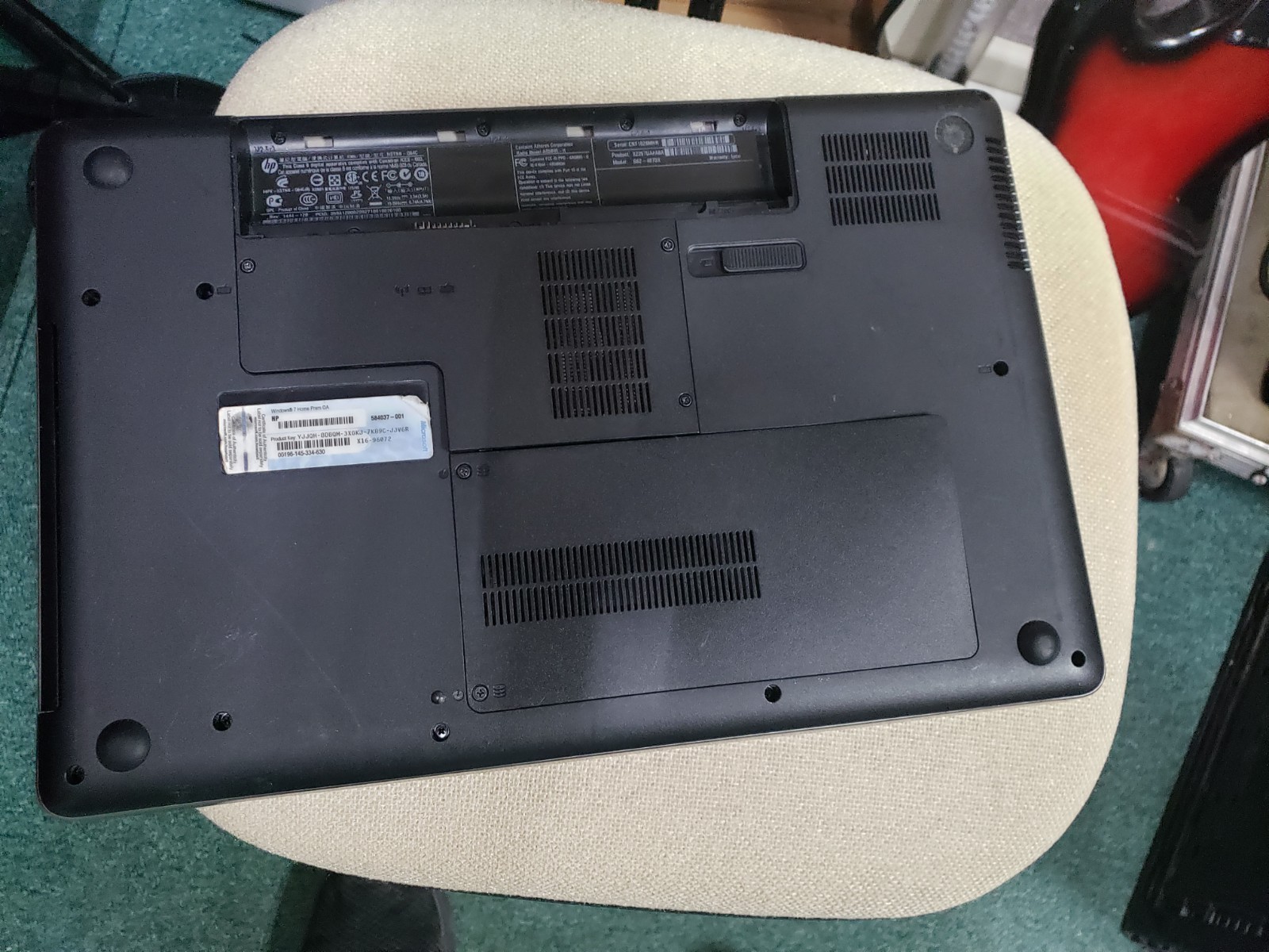 2 HP laptops for parts or not working – G62-4070x and Pavillion DV5