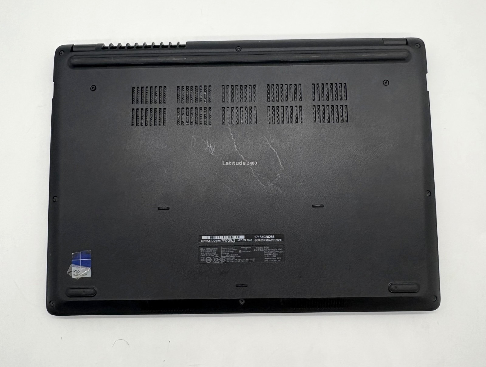 Dell Latitude 3480 Laptop Windows 10 Core i3 7100u 2.4Ghz 8GB 256GB SSD Webcam