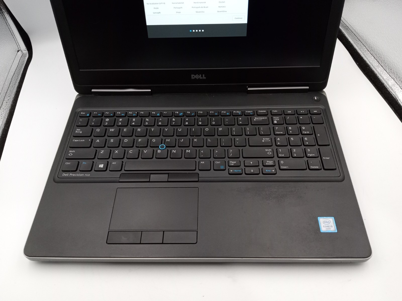 Dell Precision 7510 15″ Intel i5-6300HQ 4GB RAM 512GB SSD Linux Mint M1000M -RR