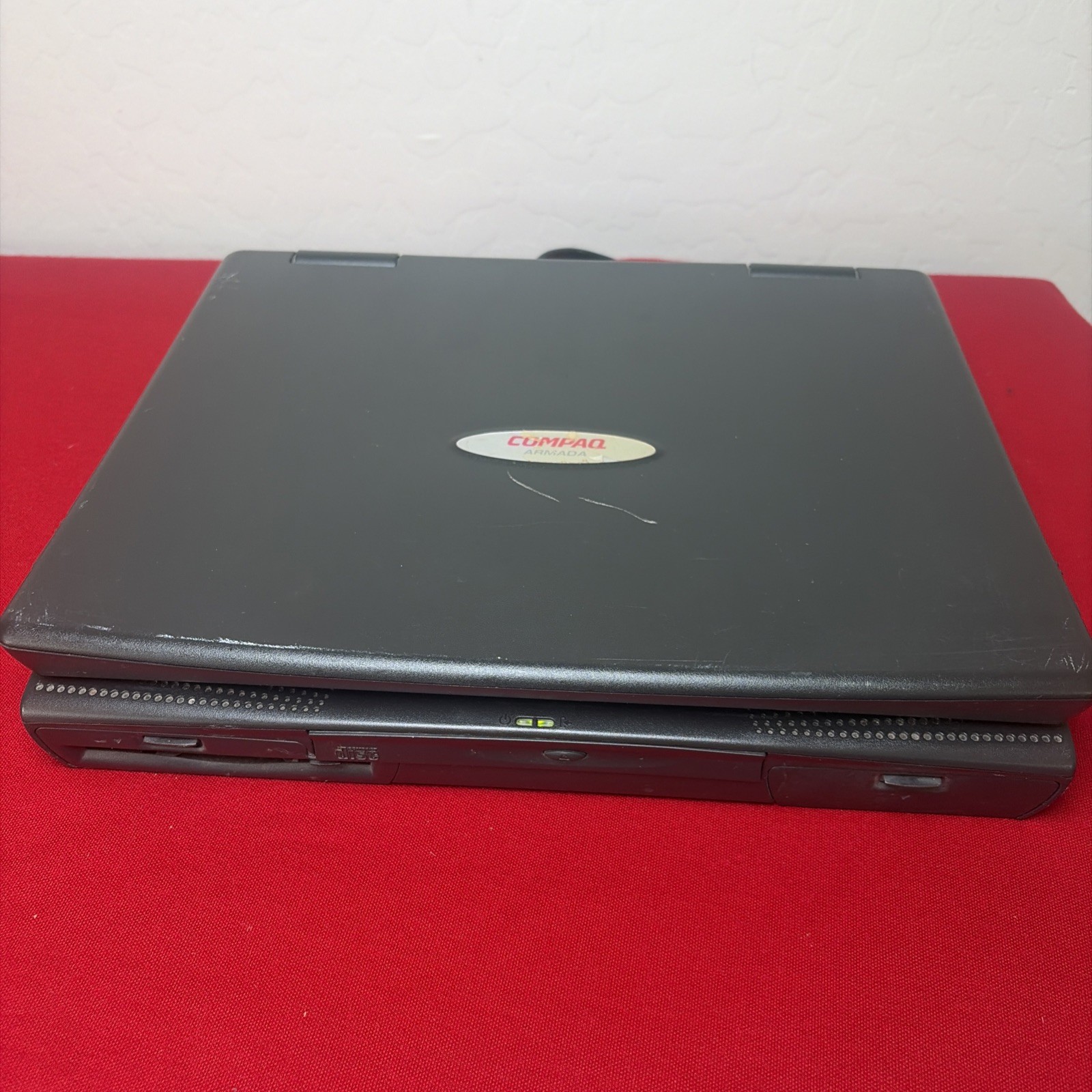 Compaq Armada 1700 Laptop Vintage Boots Power Cable HDD Floppy Caddy Battery