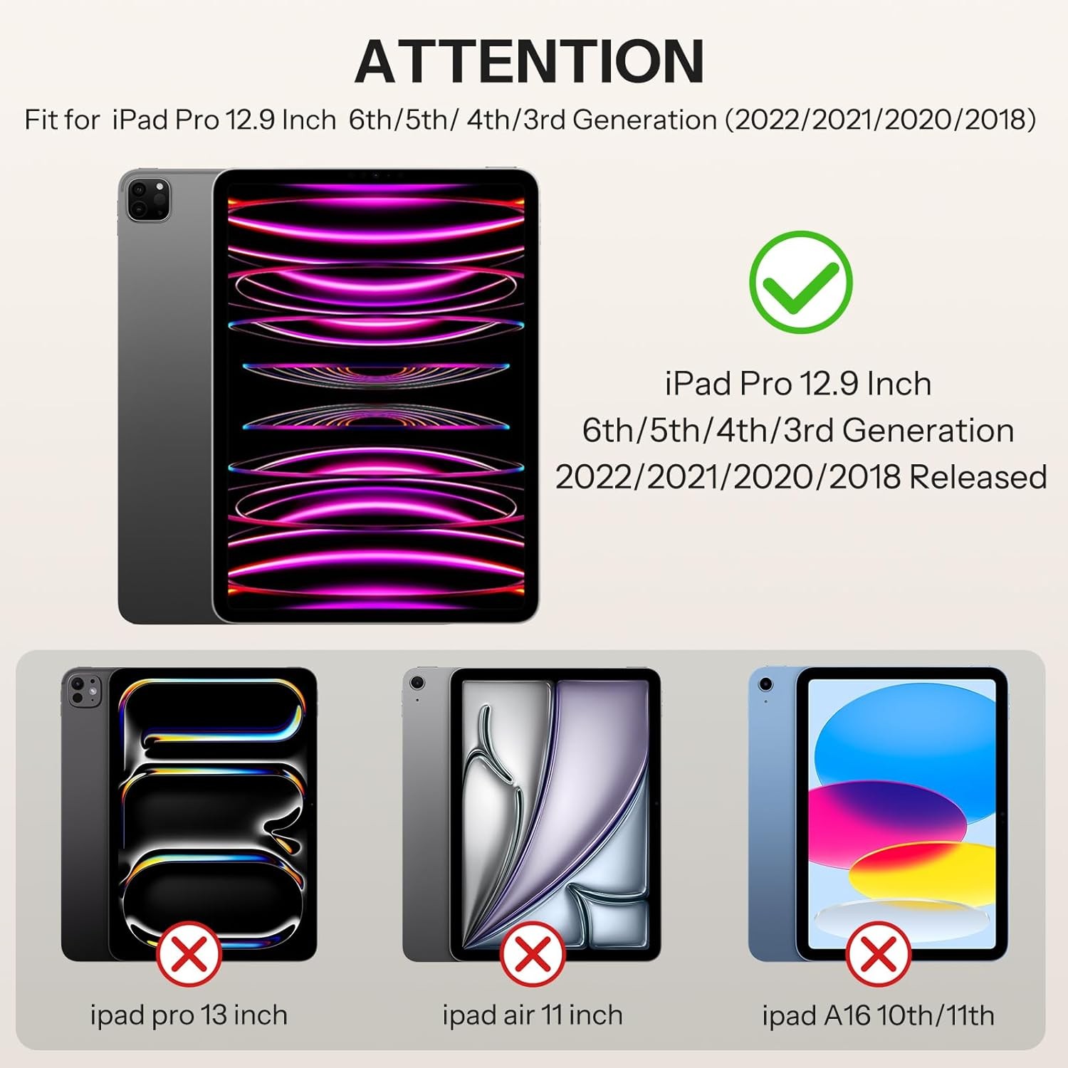 PAPERSENSE Paper Screen Protector for iPad Pro 12.9 Inch, Matte Glass, 2 Pack