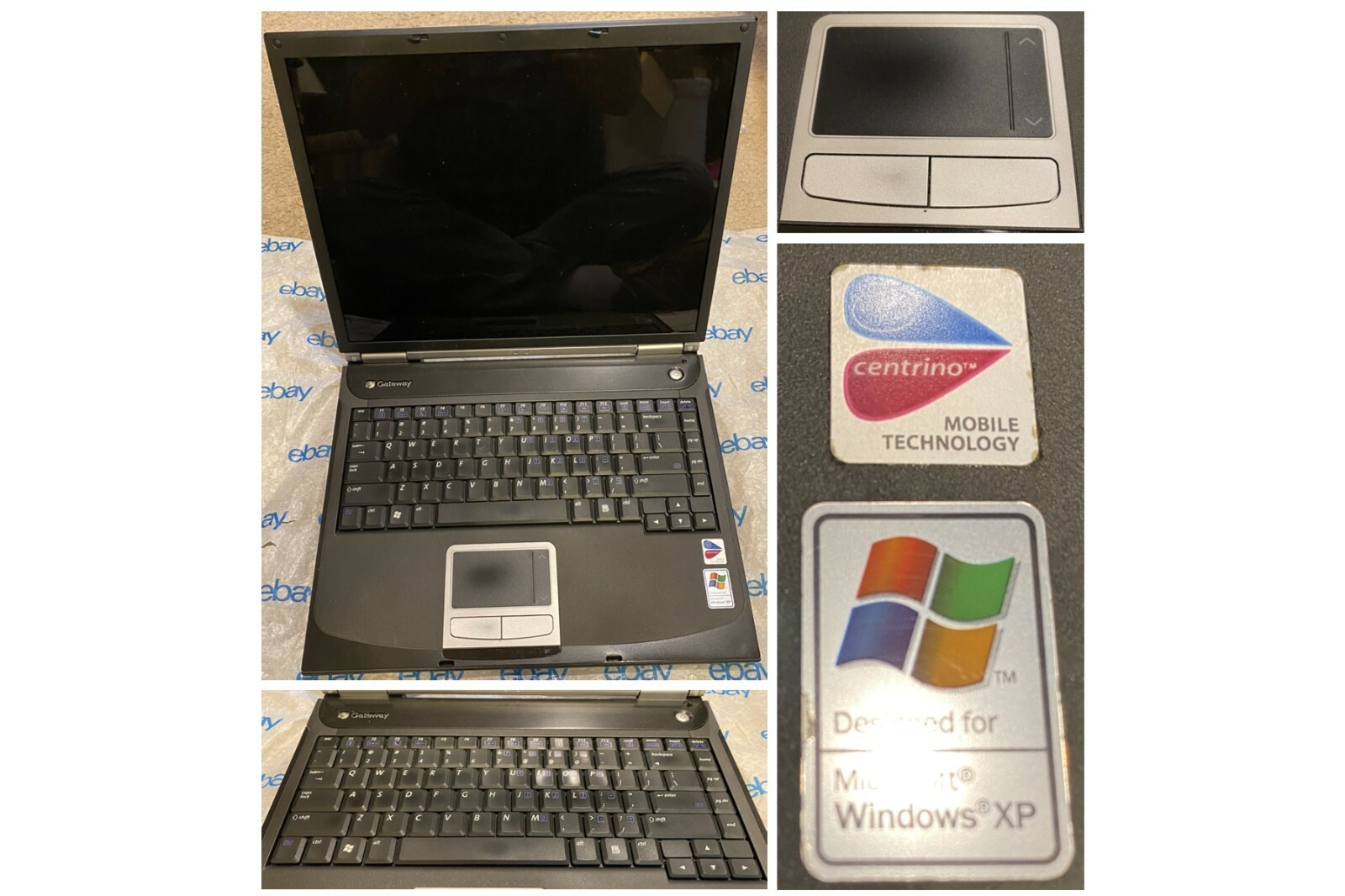 Gateway M-Series, M325X Laptop, 1GB RAM, No HDD or Power Adapter, For Repair