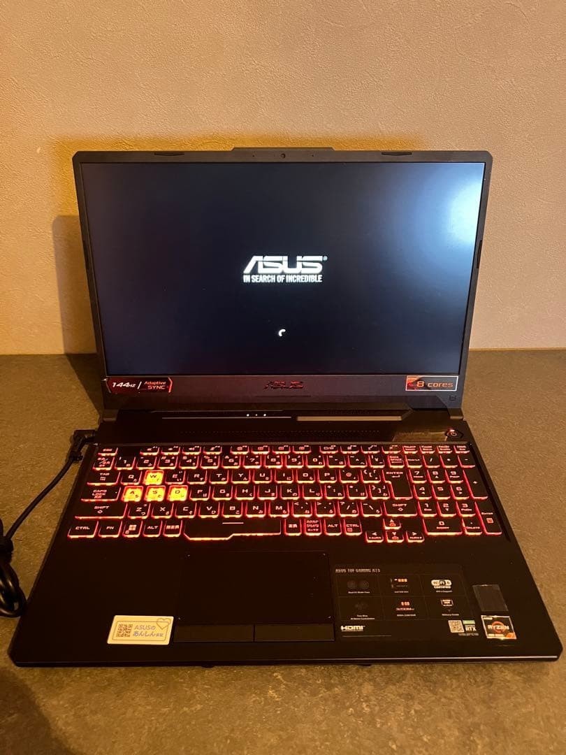 ASUS TUF Gaming A15 Ryzen 7 4800H RTX 3050 16GB 512GB SSD 15.6″ 144Hz