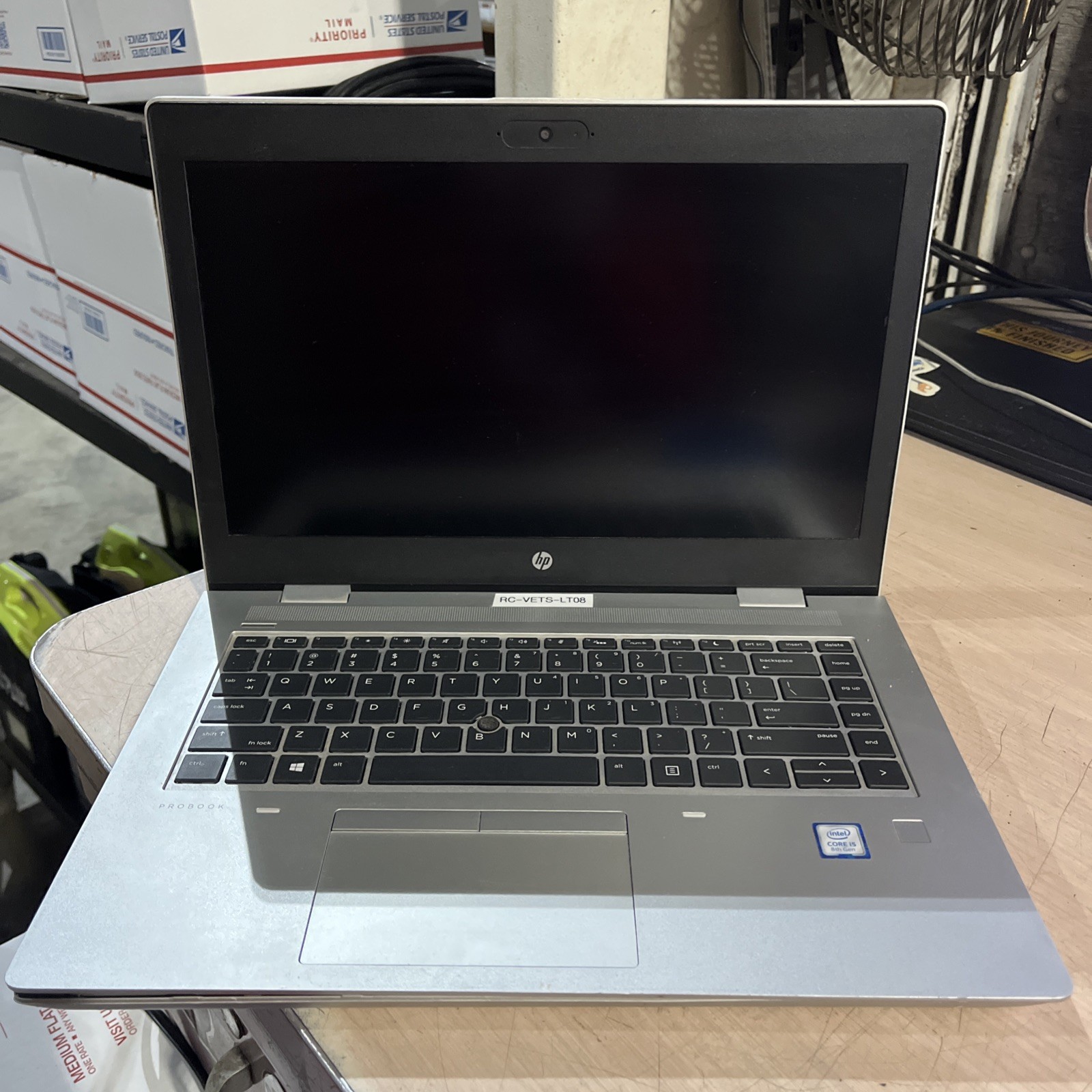 HP PROBOOK 640 G5 INTEL CORE I5-8265U 1.60GHZ 8GB RAM NO HD