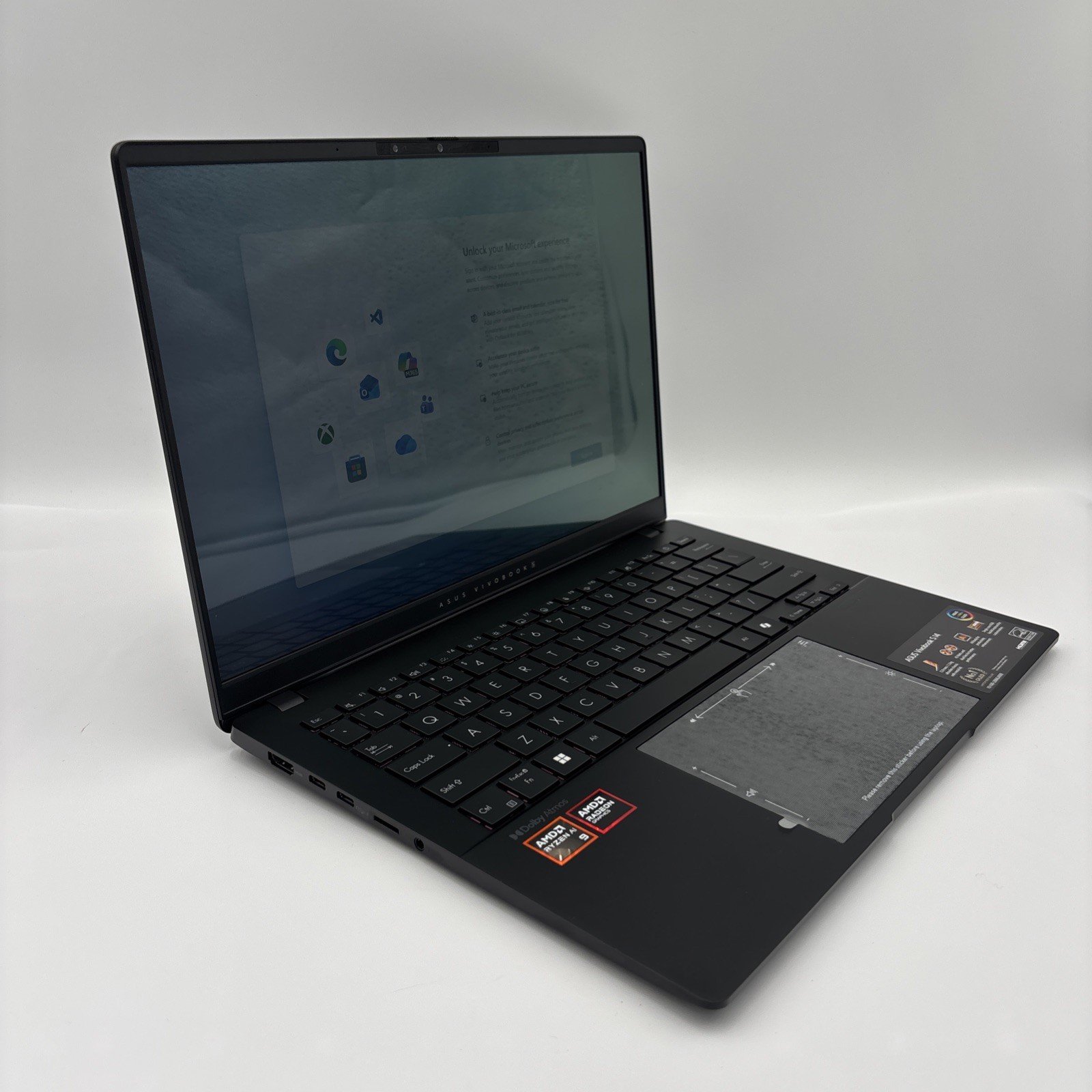 Asus VivoBook S14 14″ 3K OLED 120Hz Ryzen AI 9 24GB SSD W11 512GB Neutral Black