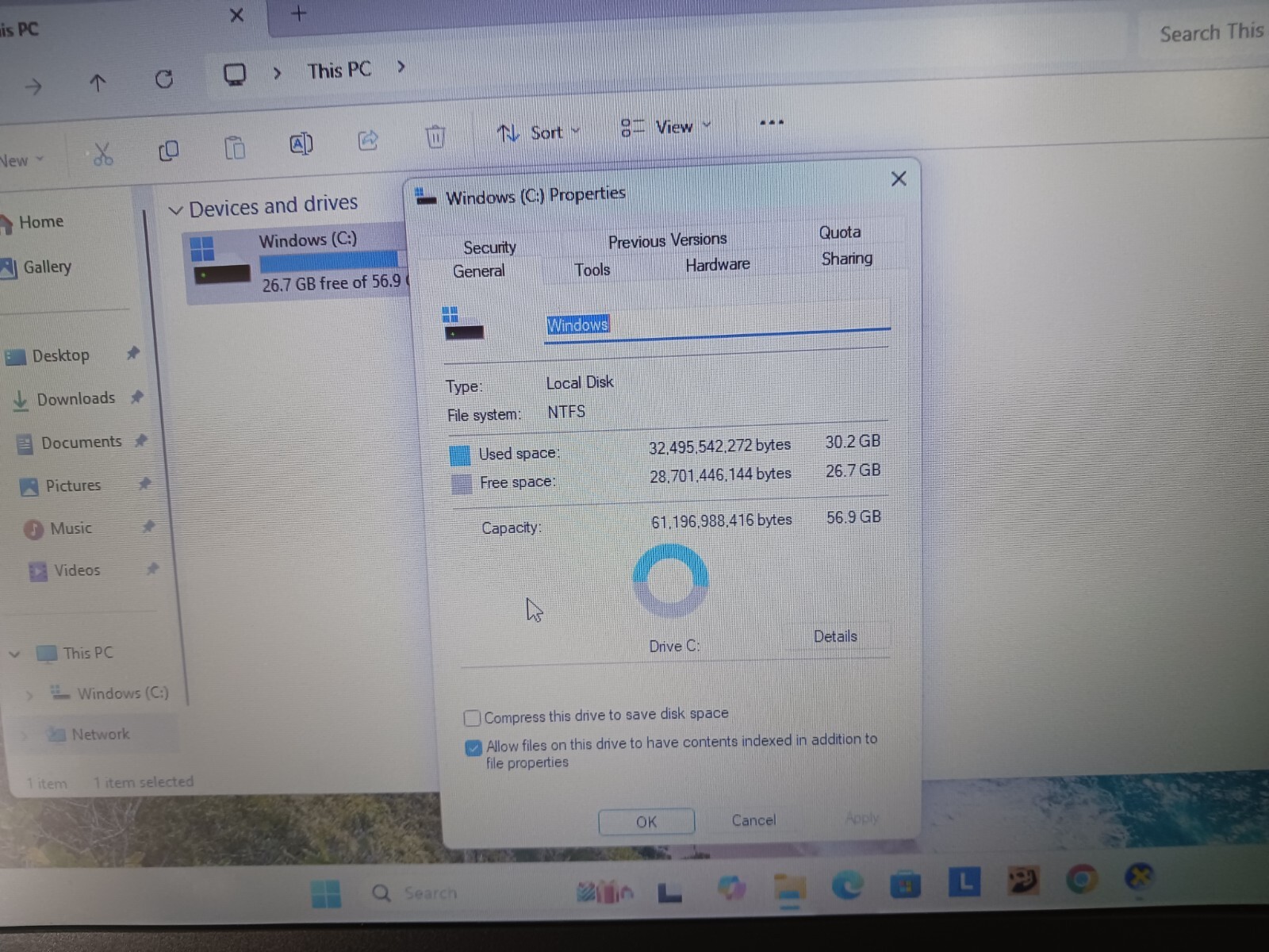 LENOVO IDEAPAD 1 14IGL05 (81UV) 14” WIN 11 4GB RAM INTEL CELERON N4020 64GB
