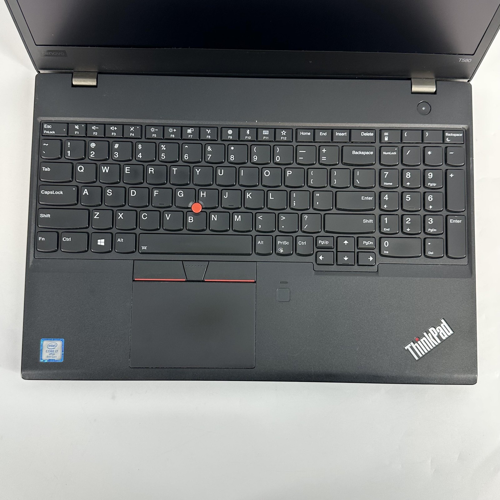 Lenovo ThinkPad T580 15.6 Black FHD i7-8650U 1.90GHz 16GB 512GB SSD Good