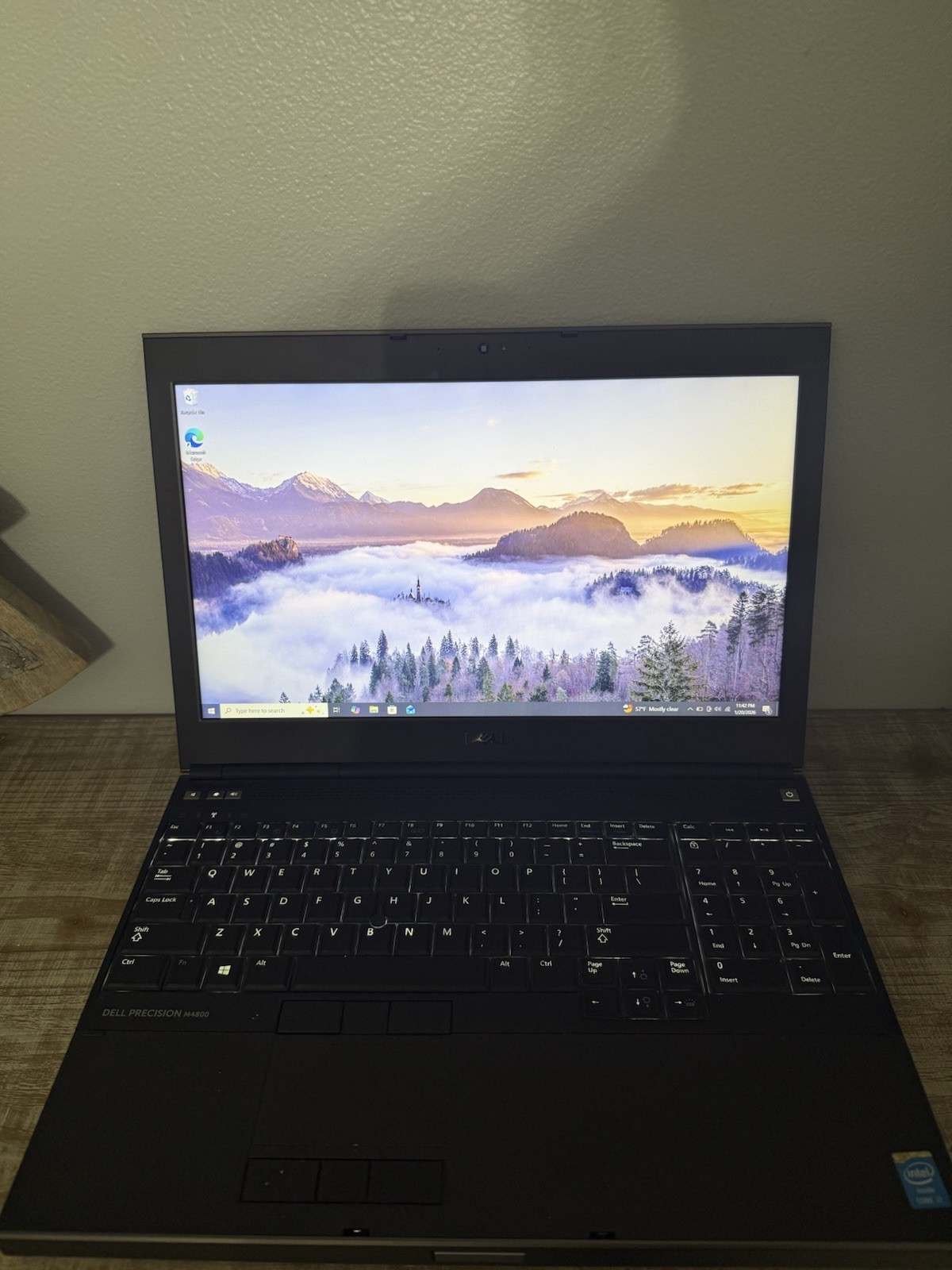 Dell Precision M4800 15.6″ Quad-Core i7-4800 MQ Nvidia k1100m 16GB RAM 500gb HDD