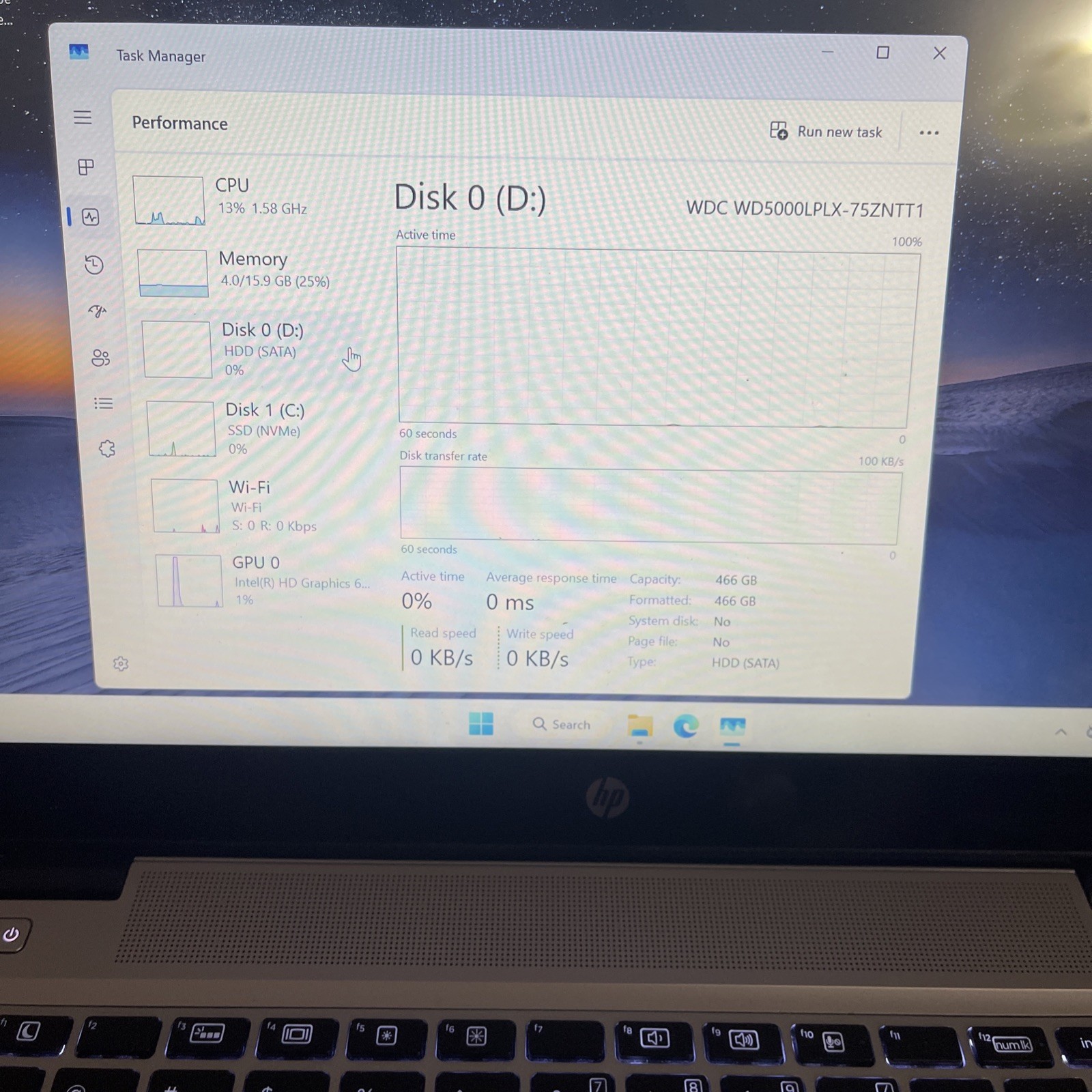 HP EliteBook 840 G4 Laptop i7-7500 16GB 256GBSSD 500GBHD W11PRO Tested Good+AC