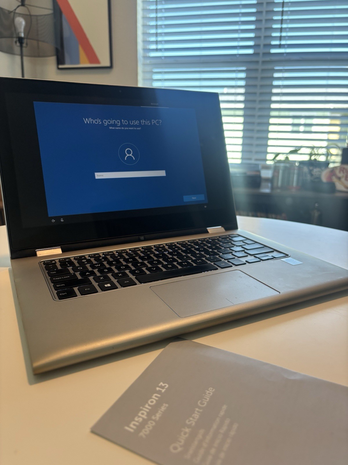 Dell Inspiron 13-7347 Year 2014 13.3-inch convertible 2-in-1 laptop