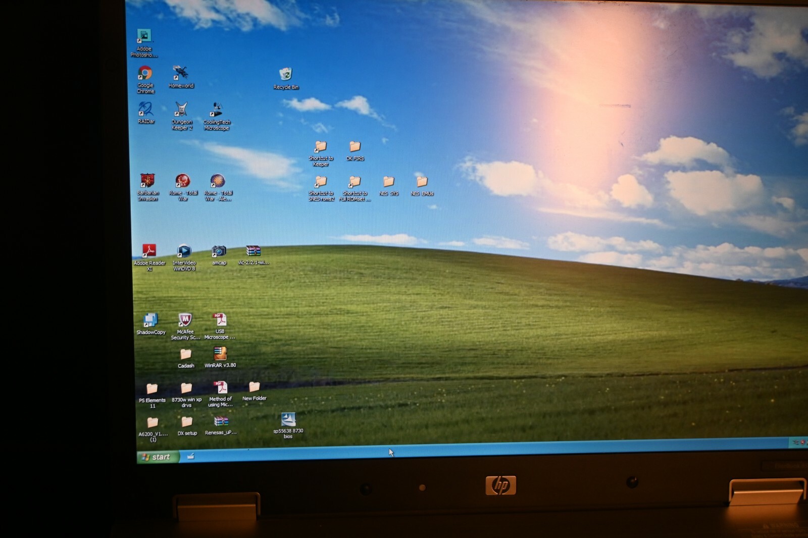 HP EliteBook RETRO GAMING with Alienware Performance 5×4 17″ w/ SSD WinXP 98 95