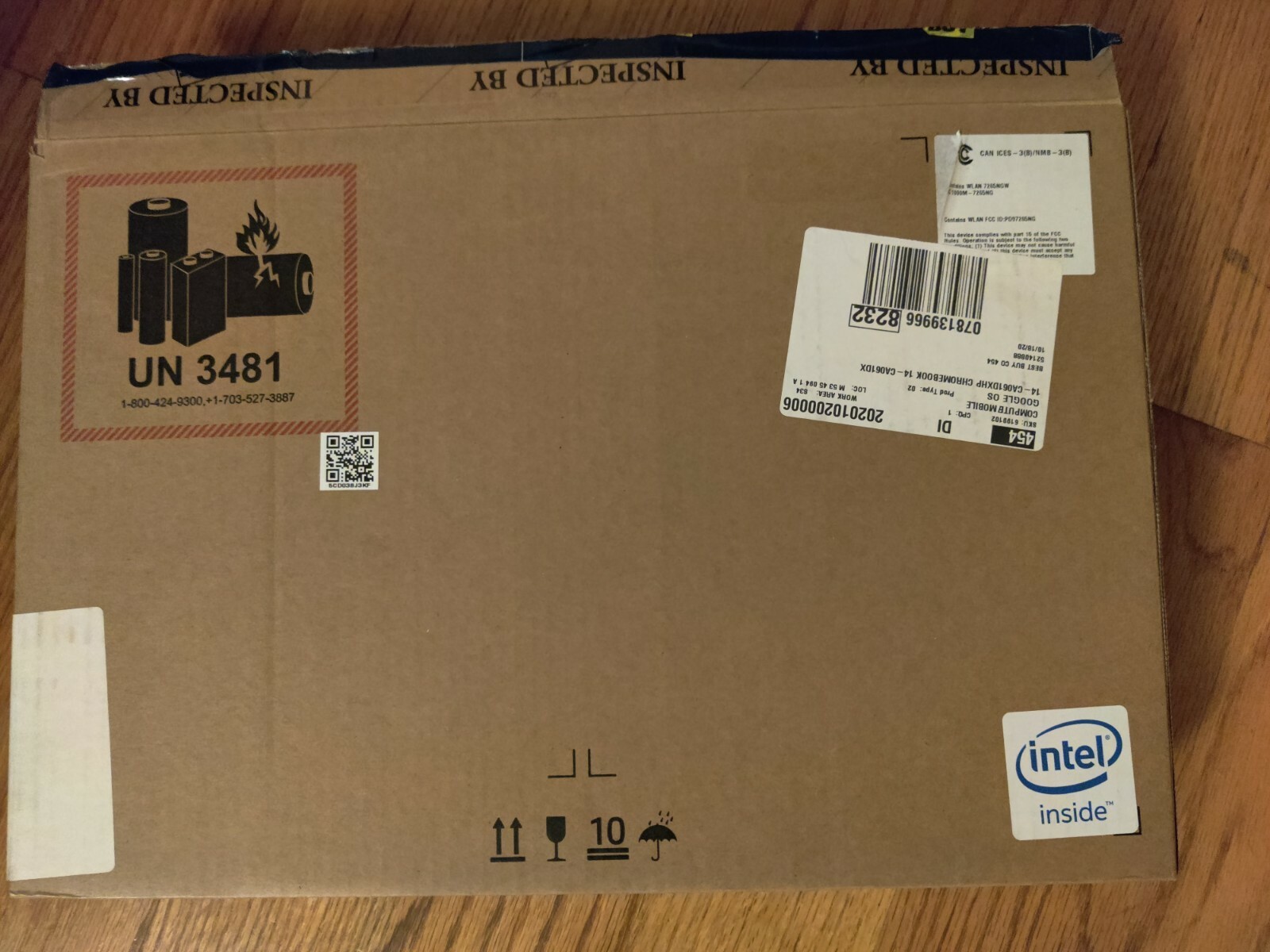 HP CHROMEBOOK 14-CA061DX 14″ HD TOUCH SCREEN 1.1GHZ 4GB 32GB
