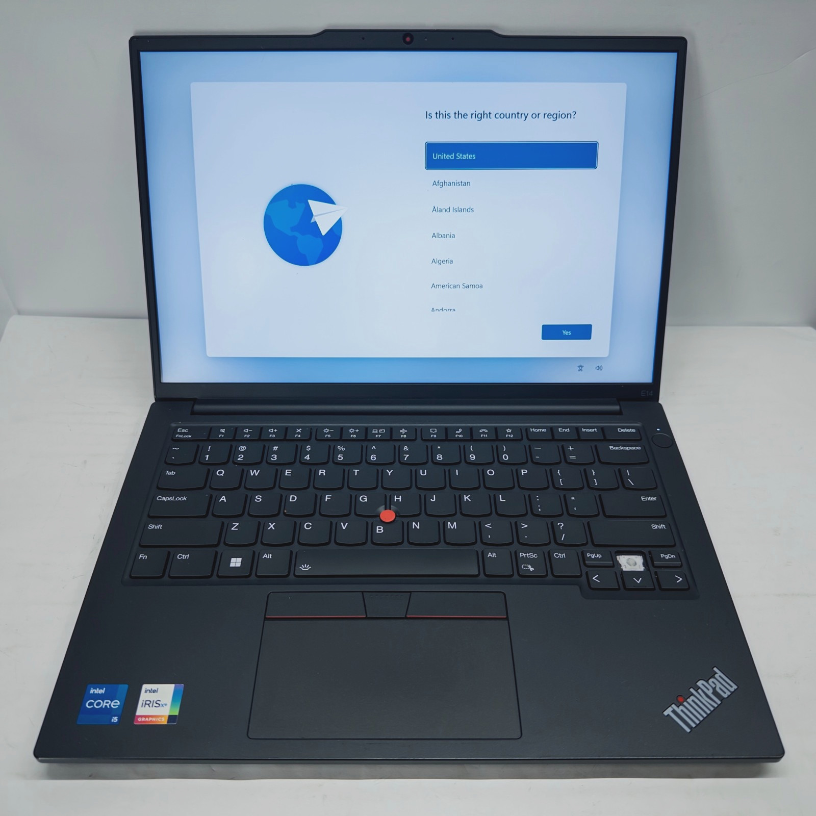 Lenovo ThinkPad E14 Gen 5 Laptop i5-1335U 16GB 512GB SSD Touch W11P READ DESC