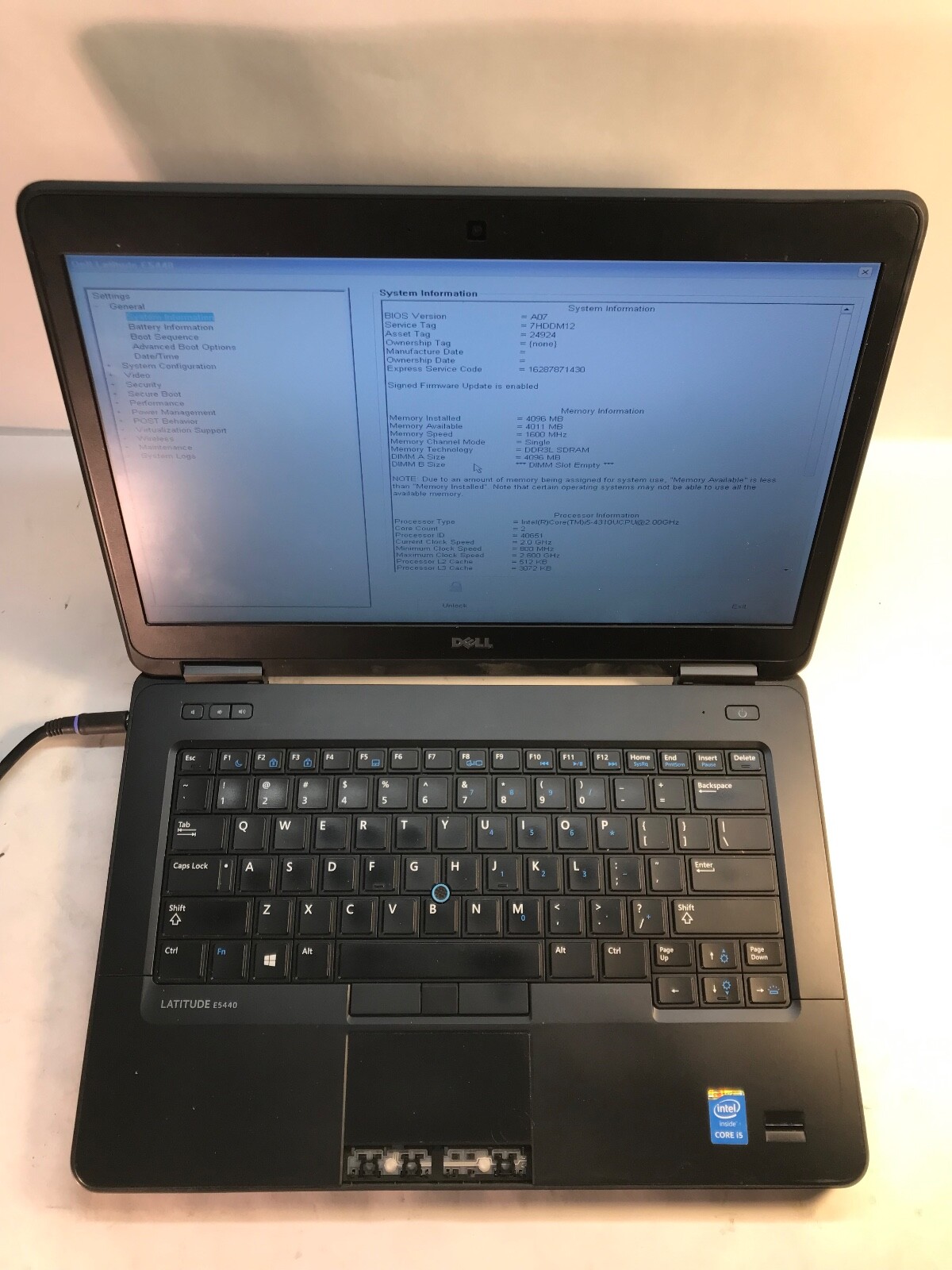 Dell Latitude E5440 14″ Intel Core i5-4310U 2.0GHz- Missing LEFT&RIGHT CLICK- MZ