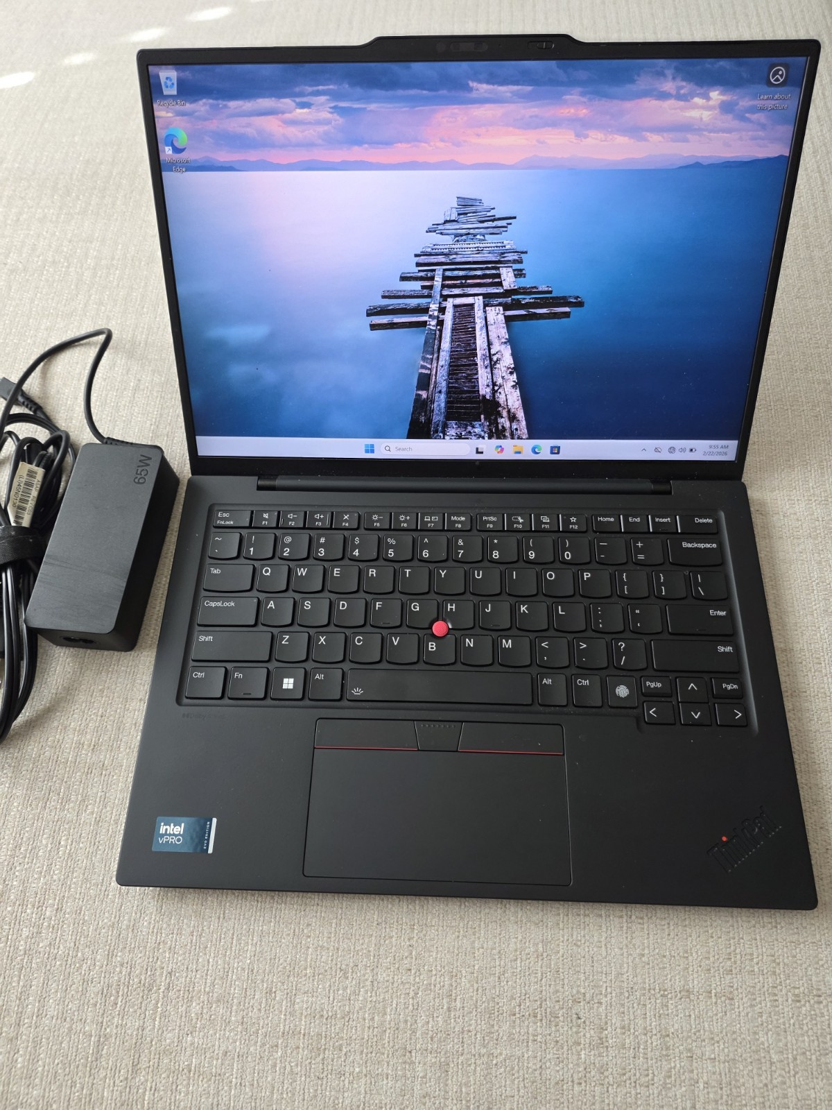 Lenovo ThinkPad X1 Carbon Gen 12, 14″ Touch Core Ultra 7 165H 32GB, 1TB 2029 WTY