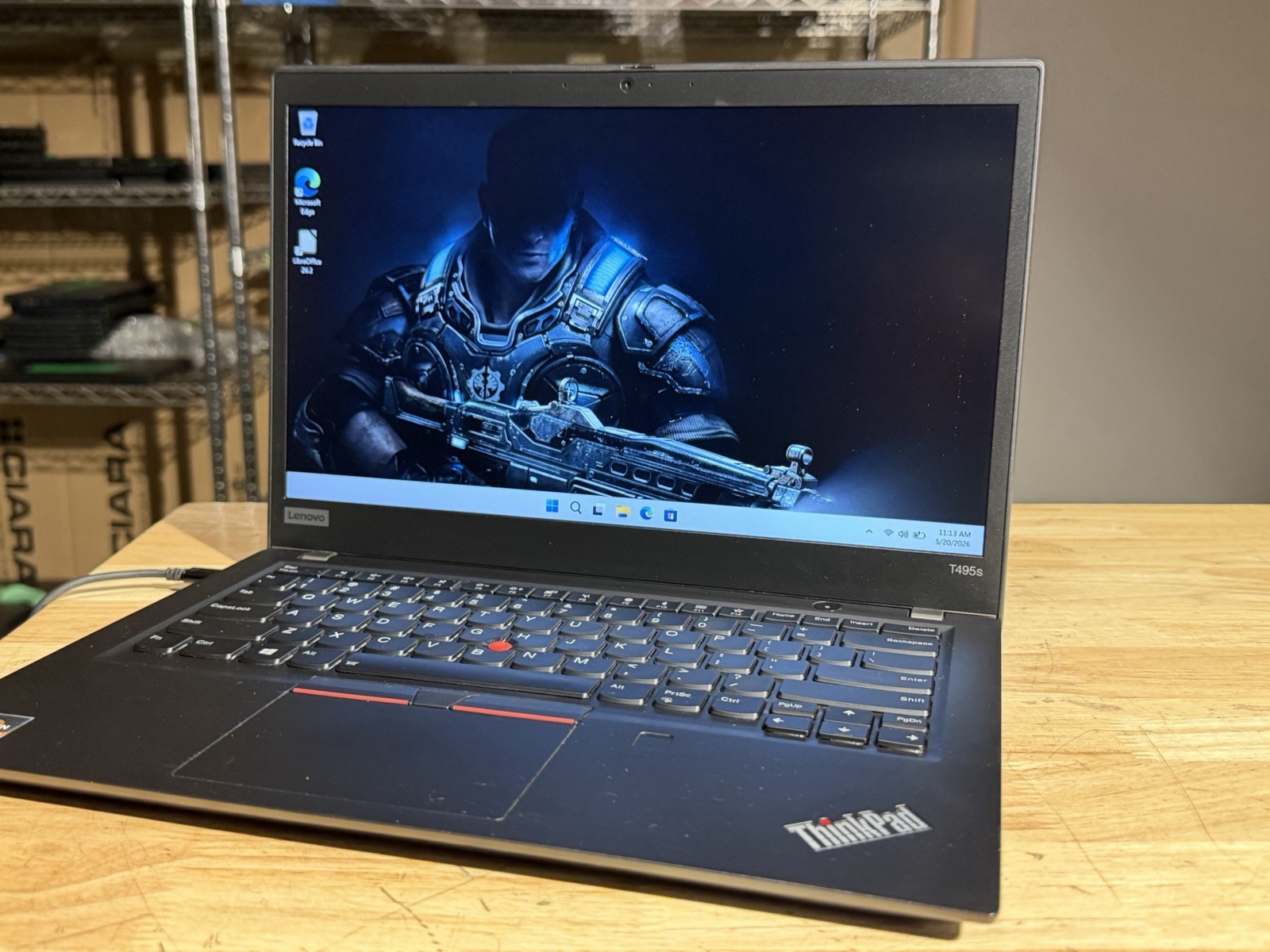 Lenovo ThinkPad T495s Ryzen 7 PRO 3700U 16GB RAM 512GB SSD Win11 Pro 14” NW Bat